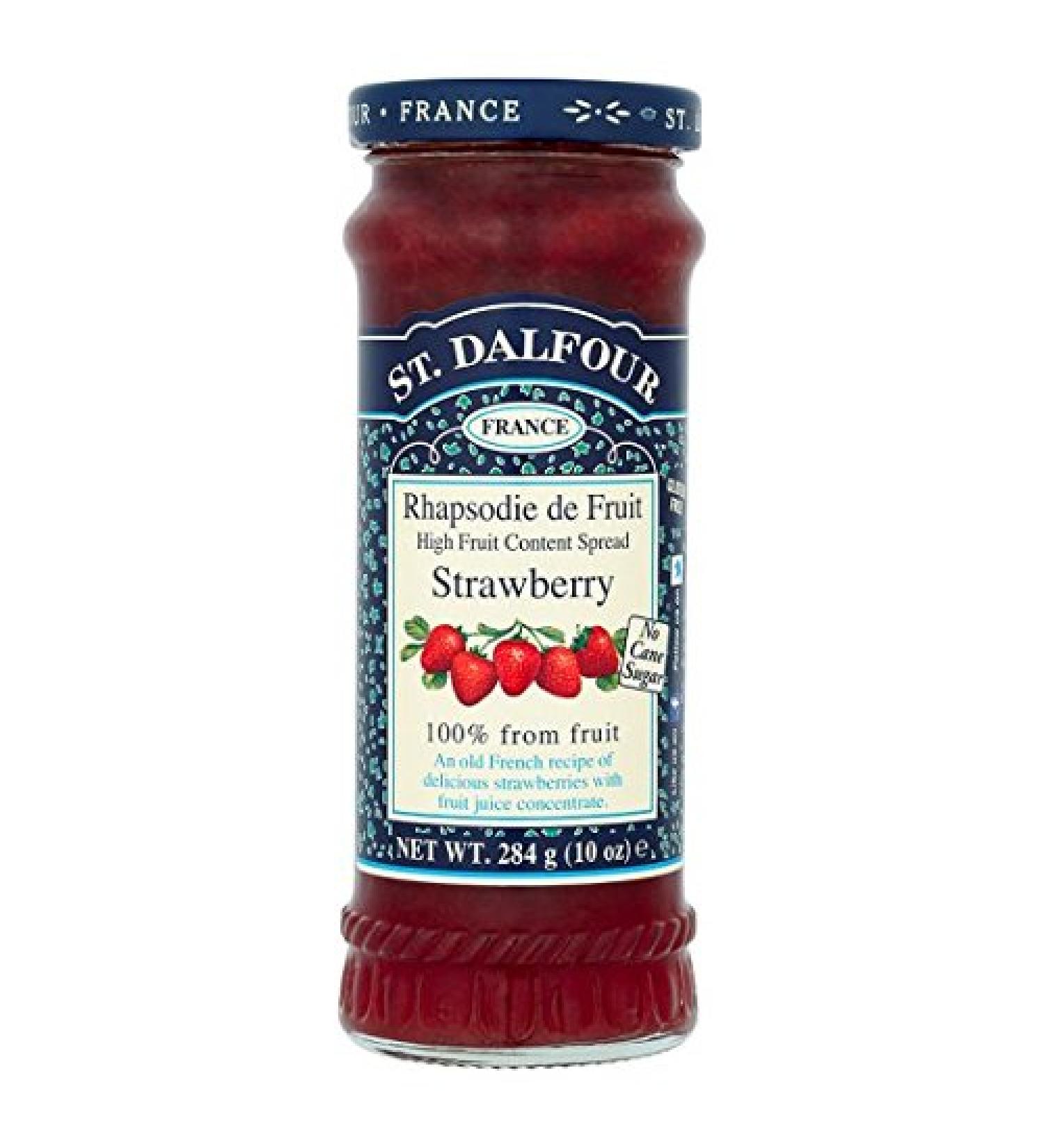 (3 PACK) - St Dalfour - Strawberry Fruit Spread | 284g | 3 PACK BUNDLE