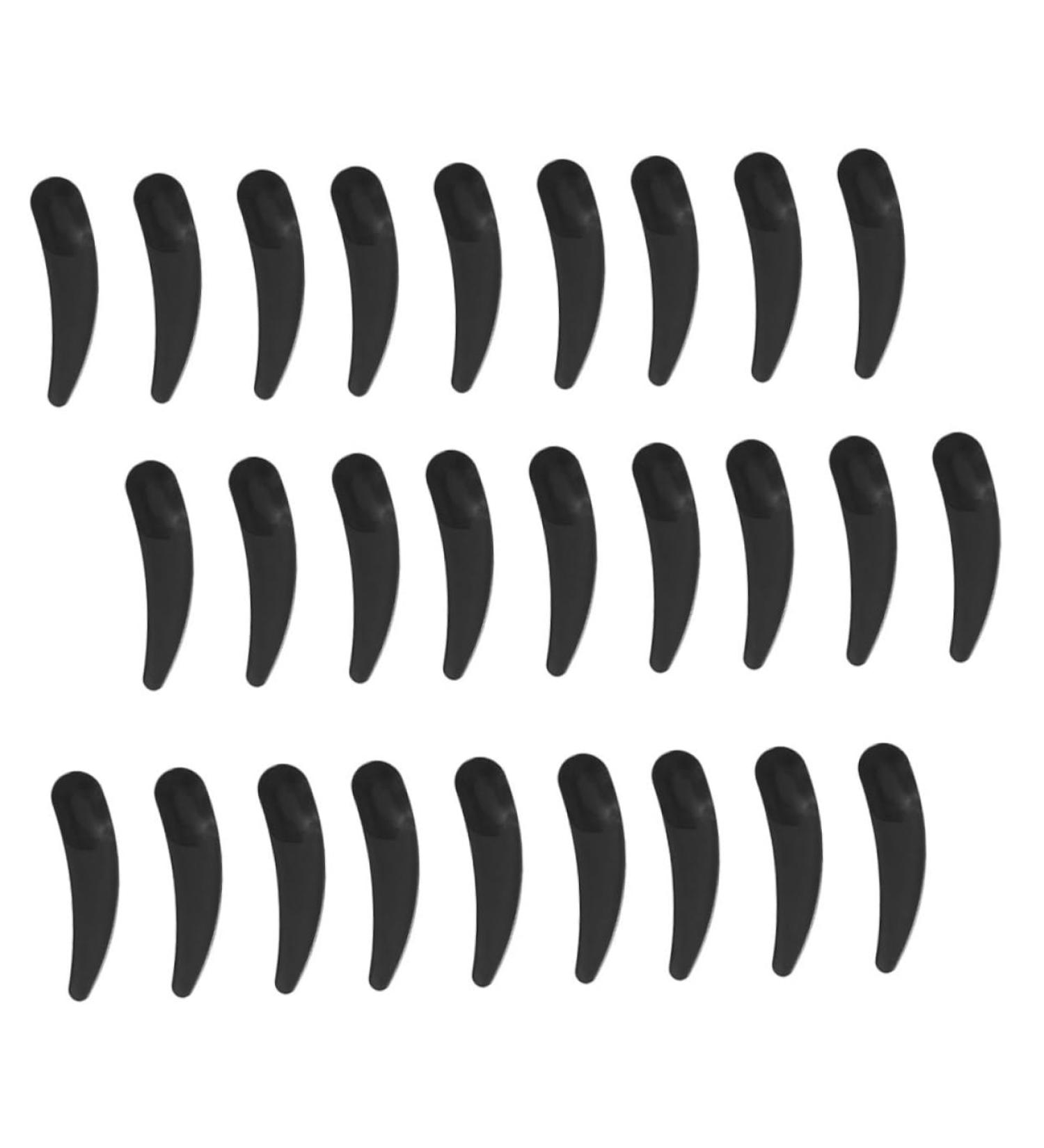 FRCOLOR Mask Spoons Cream Spoons Moisturising Eye Cream Spatula Measuring Spoon for Face Cream Mask Applicator Beauty Scoops for Face Eye Cream Pen Pack of 100 5.5x1.5cm Black - Buy Online on GoSupps.com