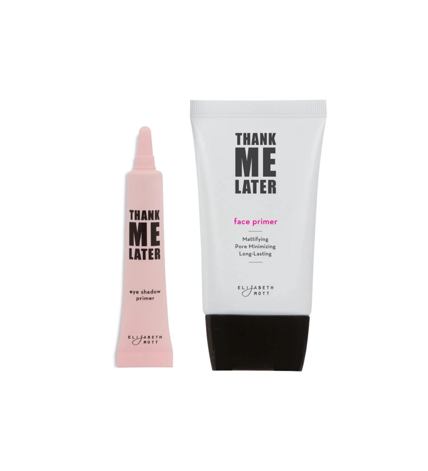 Elizabeth Mott Bundle: Thank Me Later Eye Primer & Face Primer (Matte) - Buy Online on GoSupps.com
