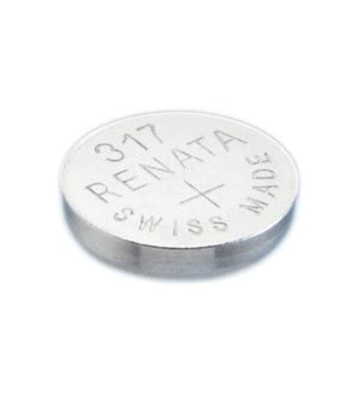 Renata Batteries 317/SR516SW Watch Battery (5 Pack) - Durable Long-lasting International Shipping Available - Buy Online on GoSupps.com