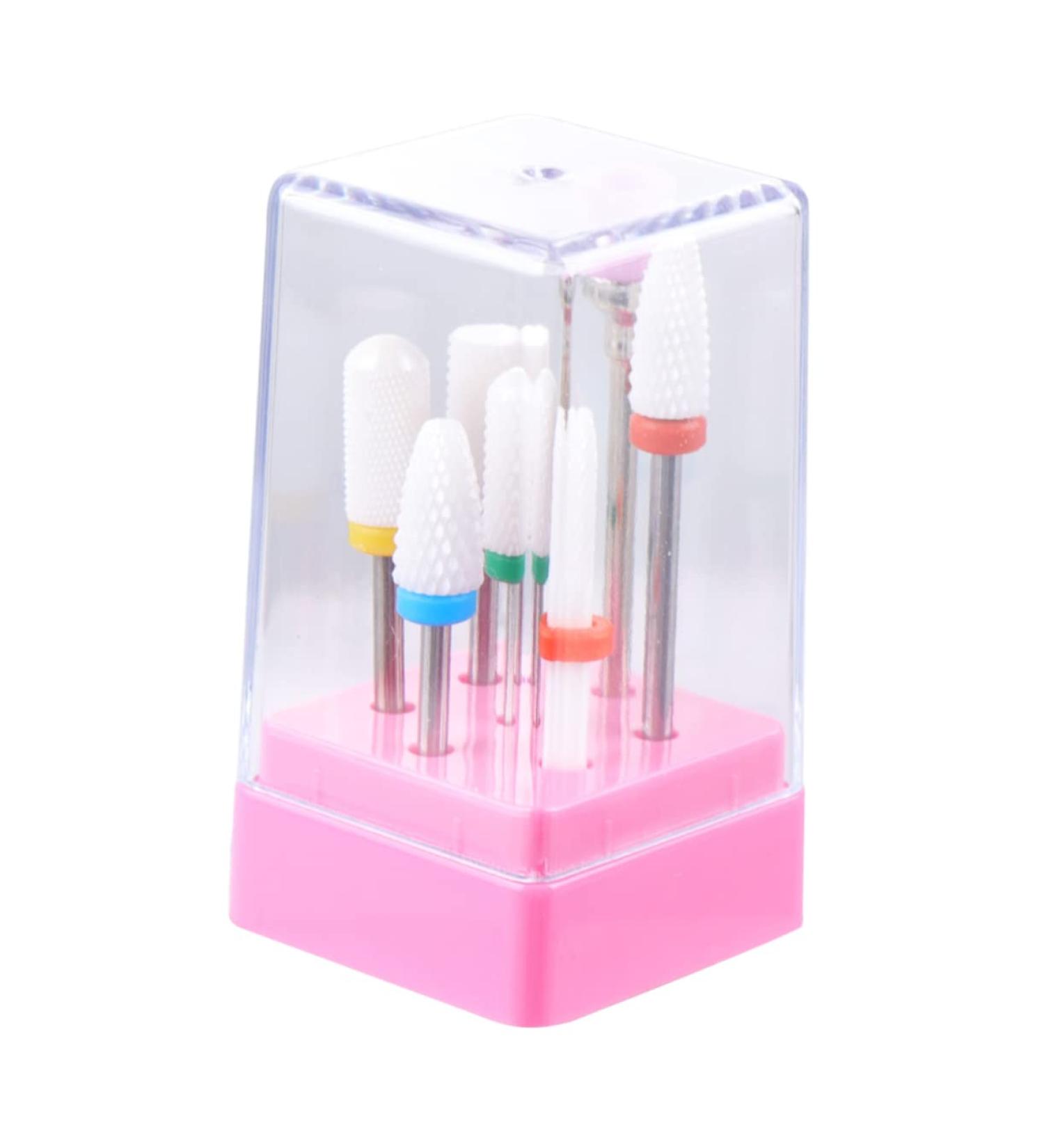 minkissy 1 Set Nail Art Grinding Head Toenail Sanding Head Acrylic Nails Buffer Bit Carbide Cuticle Cleaner Ceramic Polishing Bits Nail Drill Replacement Bits File To Rotate Tungsten Steel 3 3 6cm Assorted Color As Shown 2 - Buy Online on GoSupps.com