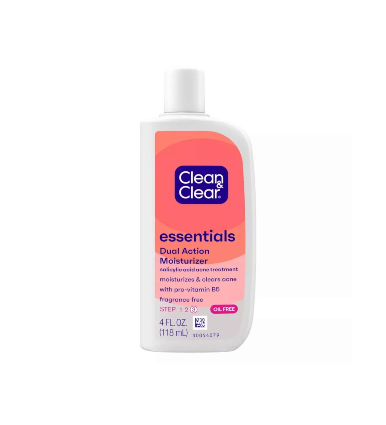 Buy Clean & Clear Essentials Dual Action Moisturizer 4 Ounce | Best Hydrating Face Cream for All Skin Types | Fast International Shipping - Buy Online on GoSupps.com