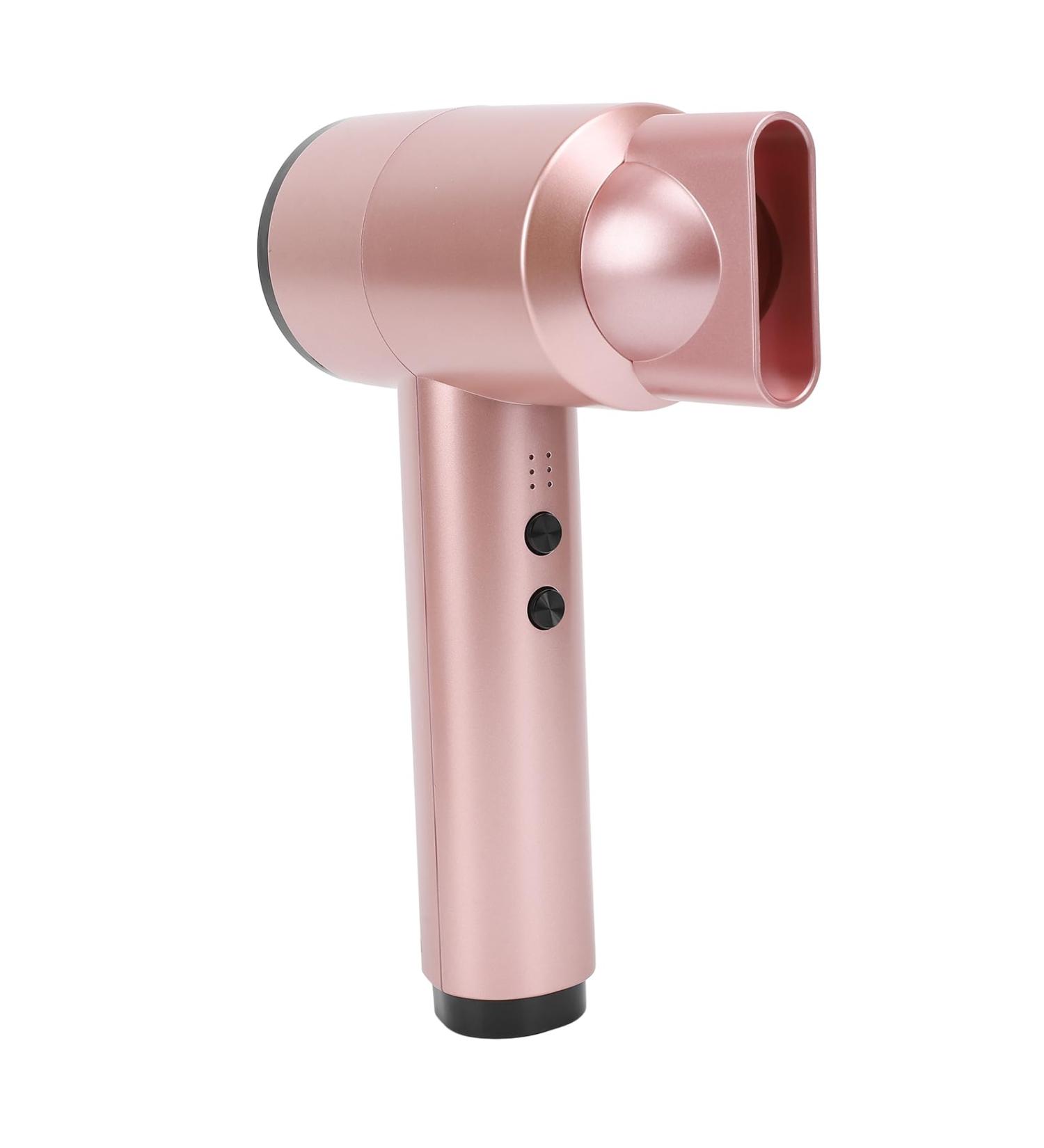 Cordless Hairdryer 5000mAh Battery 6 Speed Portable for Home Camping (US Plug) US Plug Rose Gold - Buy Online on GoSupps.com