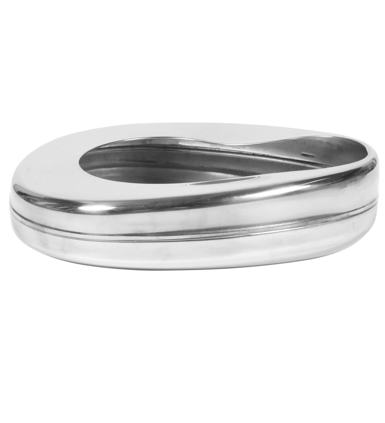 Urine Pan Bed Potty Urine Bottles Chamber Pot with Lid Containers with Lids Care Men and Women Stainless Steel Bedwetting - Buy Online on GoSupps.com