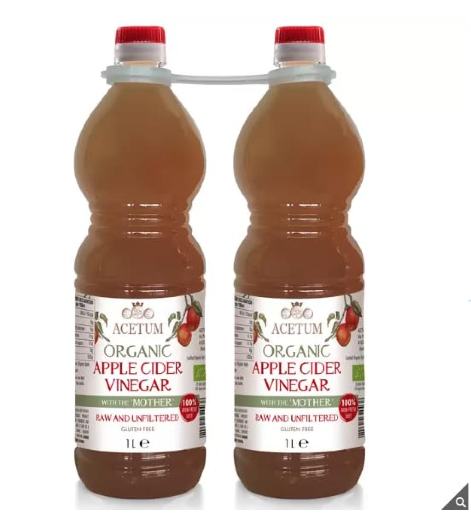 Acetum Organic Apple Cider 2 x 1L