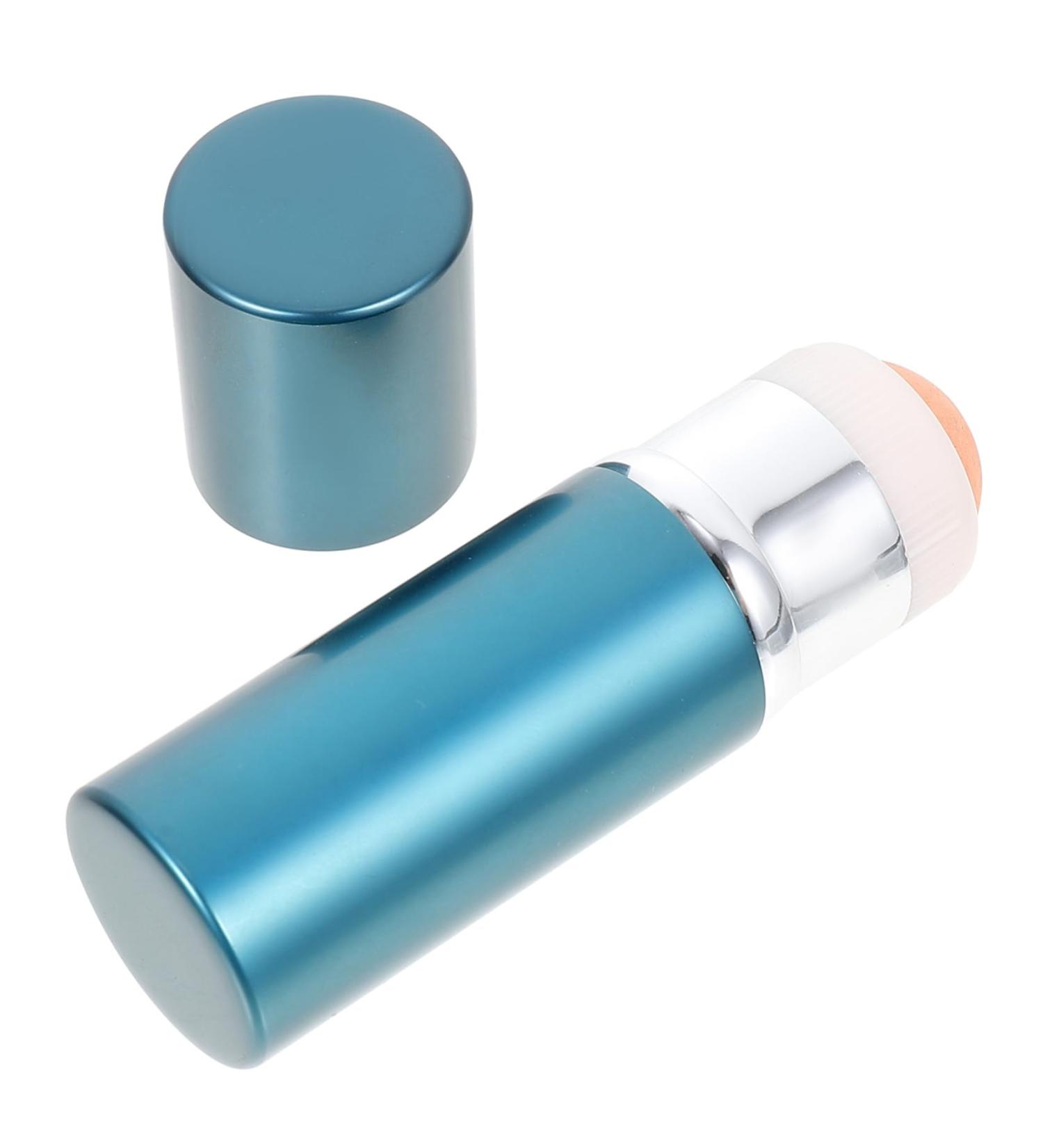 WOONEKY Volcanic Stone Oil-absorbing Ball Oil Roller Face Roller Oil Blotting Roller Face Oil Powder Puff 8.30X2.30X2.30CM Blue - Buy Online on GoSupps.com