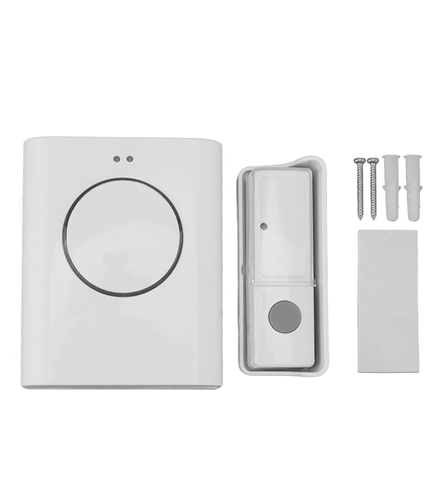 Wireless Waterproof Doorbell with Pager & Baby Monitor | Multiple Ringtones & Long Range | International Shipping - Buy Online on GoSupps.com