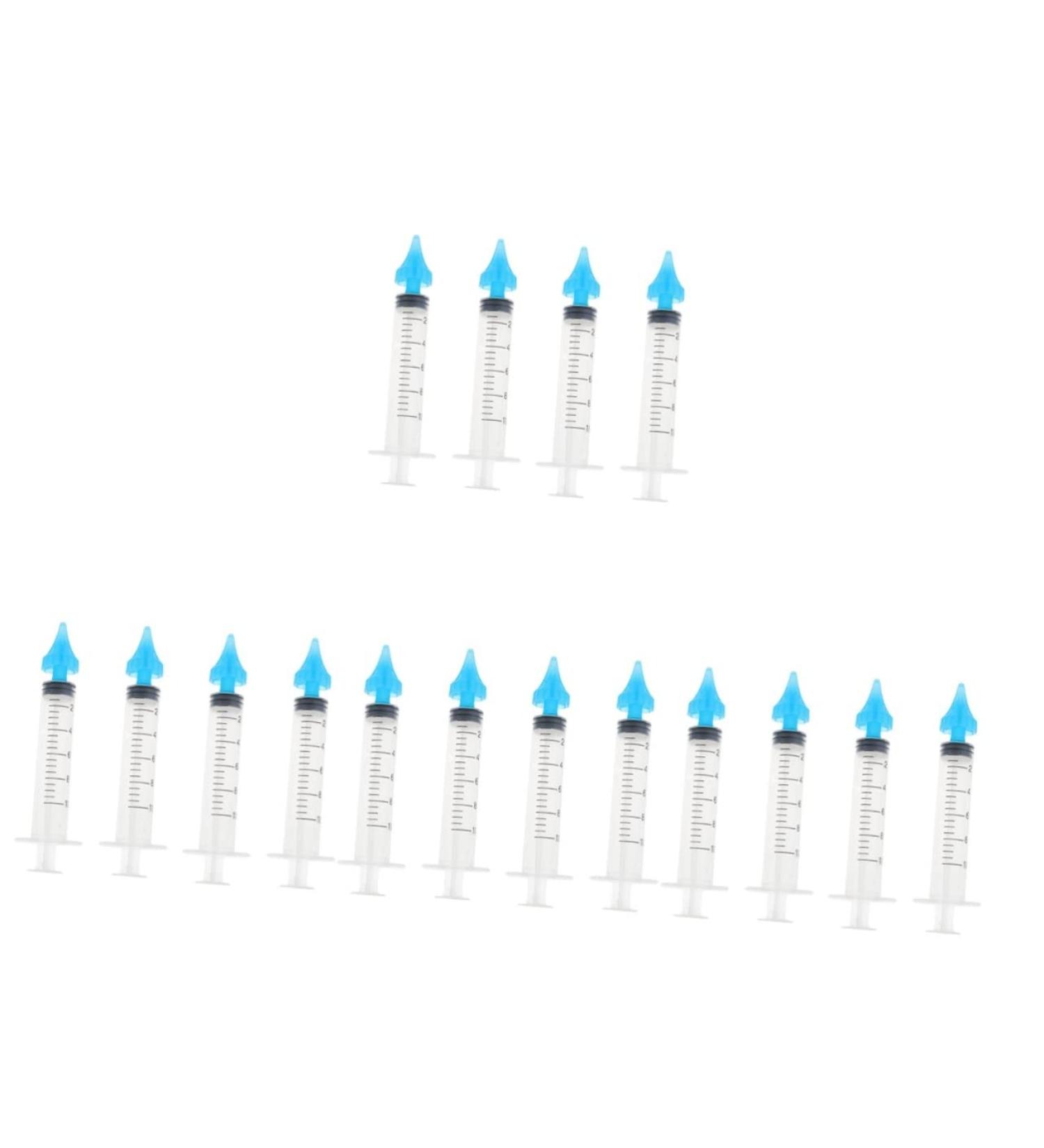 16 Pcs Ear Rinser and Nose Flusher Tools Kit | Ear Wax Removal Drops | Assorted Colors | 12X3.5X2CMx4pcs - Buy Online on GoSupps.com