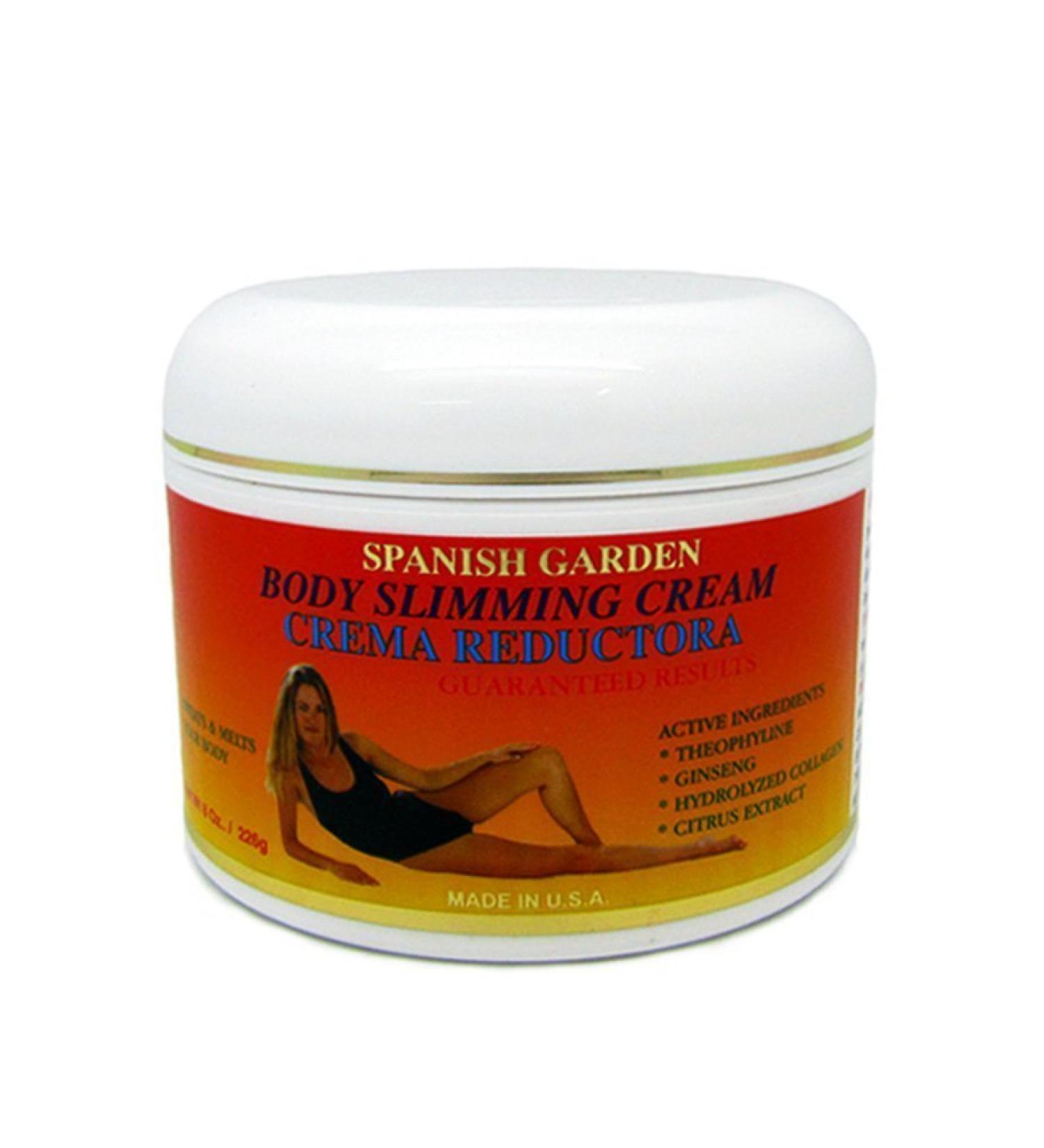 Body Slimming Cream By Spanish Garden 8 Oz Sweats & Melts Excessive Fat of Your Body