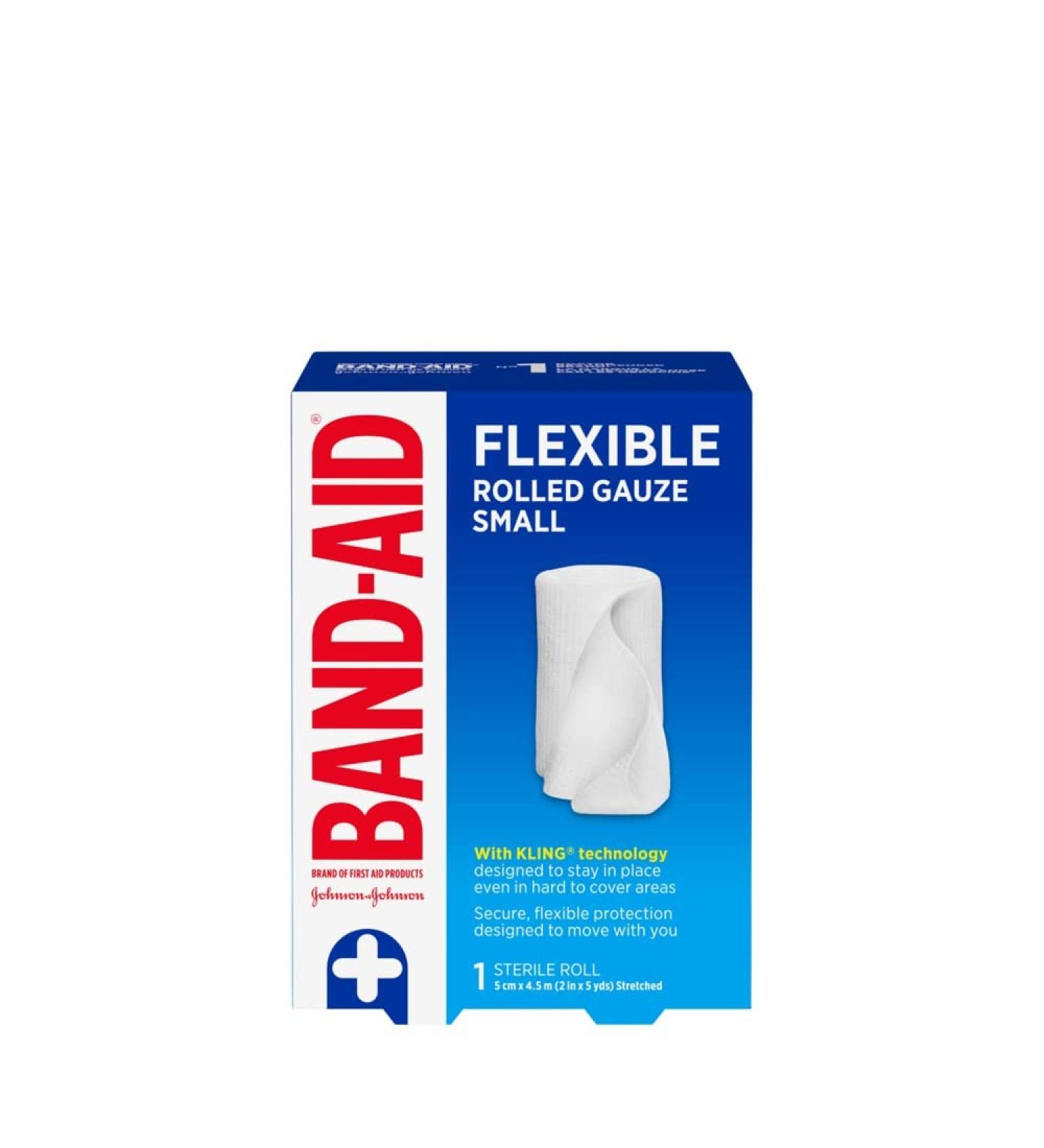 Johnson's Red Cross Brand Hospital Grade Rolled Kling Gauze Bandage 5 cm - Buy Online on GoSupps.com
