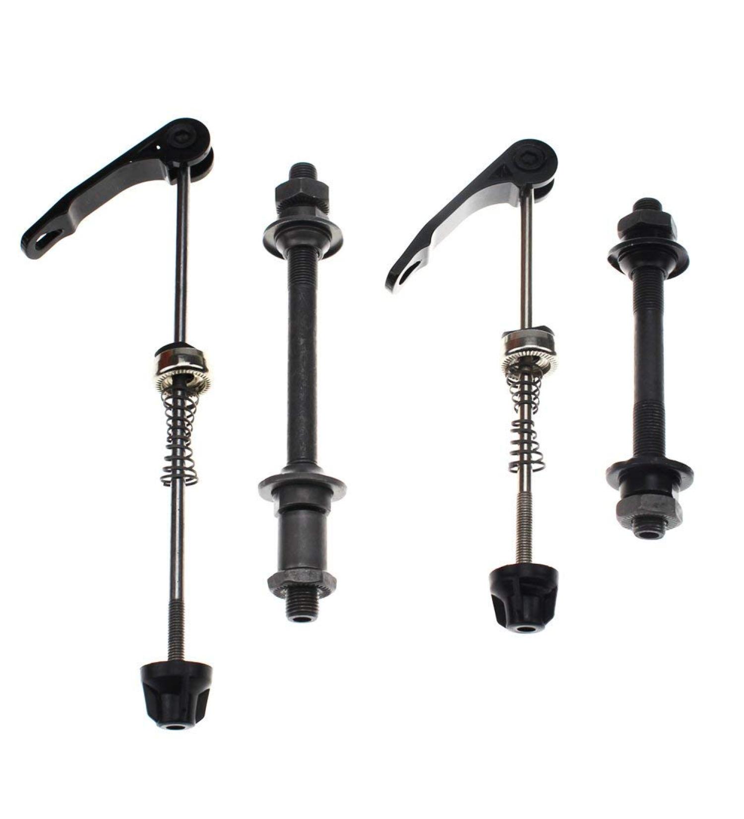 CYSKY Bike Axle Quick Release Skewer Set for Road Mountain MTB BMX Front and Rear Wheel Hub 1 Pair