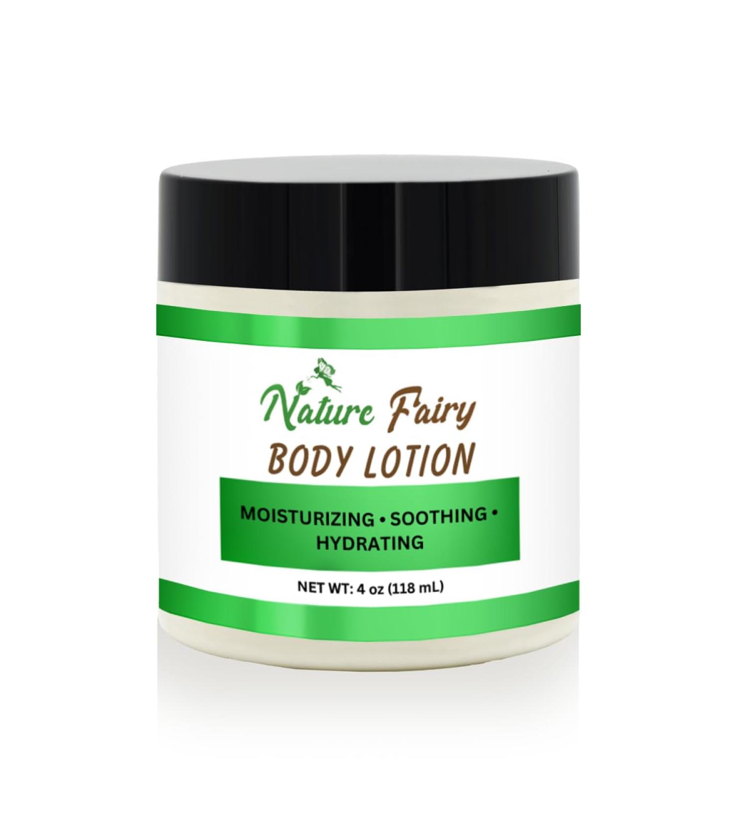 Nature Fairy HydraGlow Body Lotion Hydrating with Hyaluronic Acid & Pro-Vitamin B5 for Soft Healthy Skin 4 oz - Buy Online on GoSupps.com