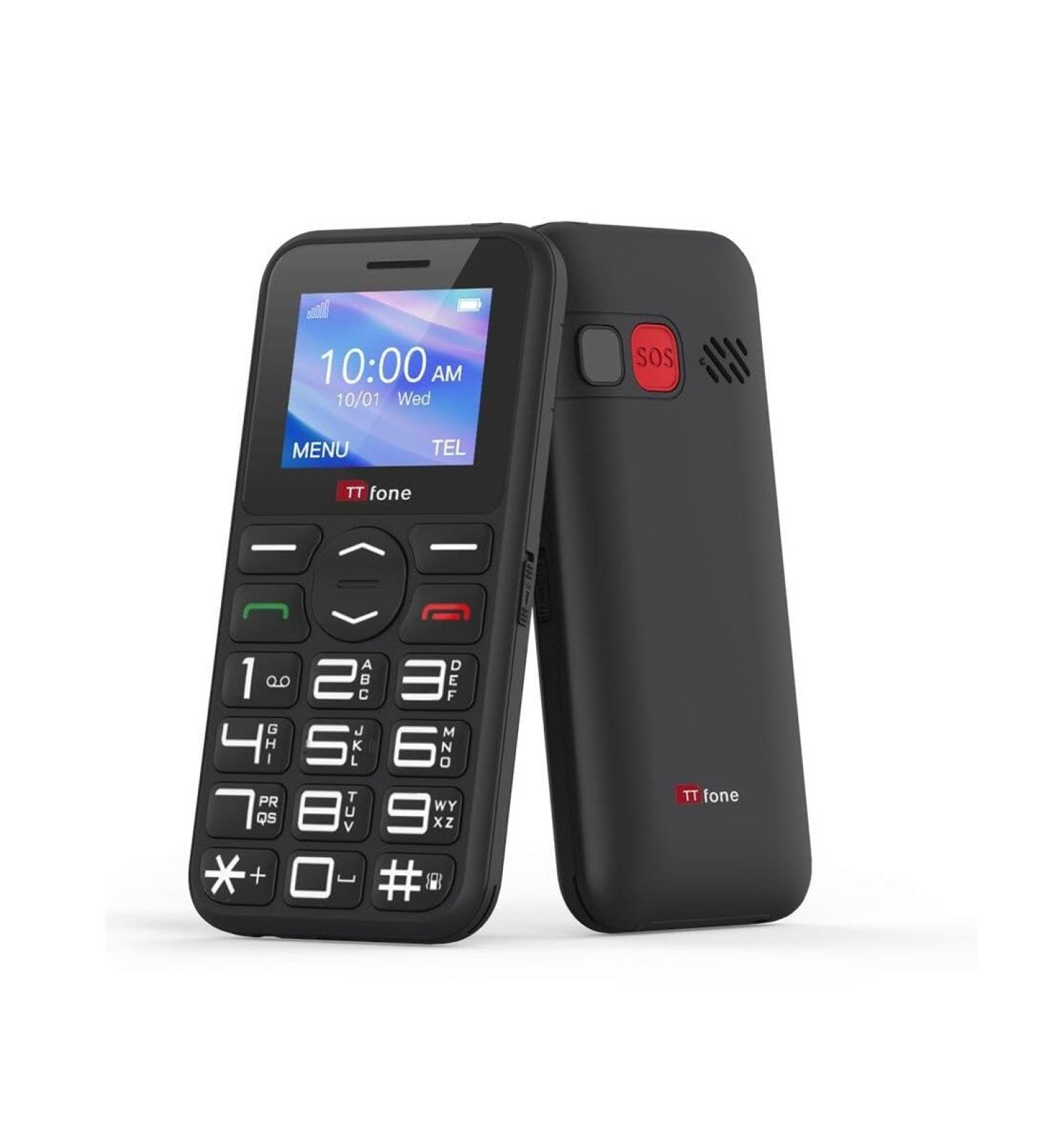 TTfone TT190 Big Button Basic Senior Emergency Mobile Phone - Simple Cheapest Phone - Pay As You Go (Giff Gaff PAYG) Giffgaff with 0 Credit