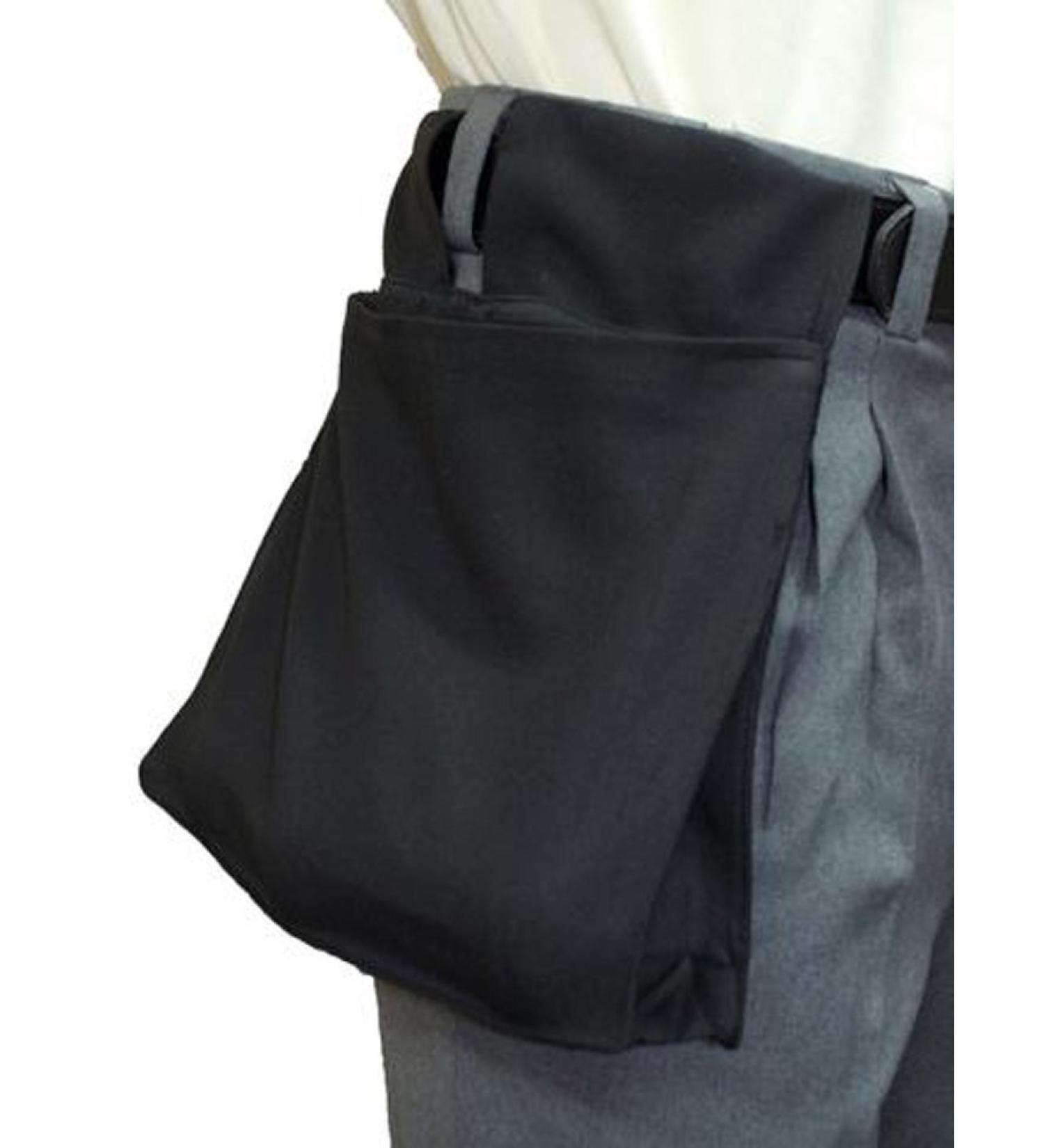 Smitty Umpire Deluxe Ball Bag with Expandable Insert (Black)