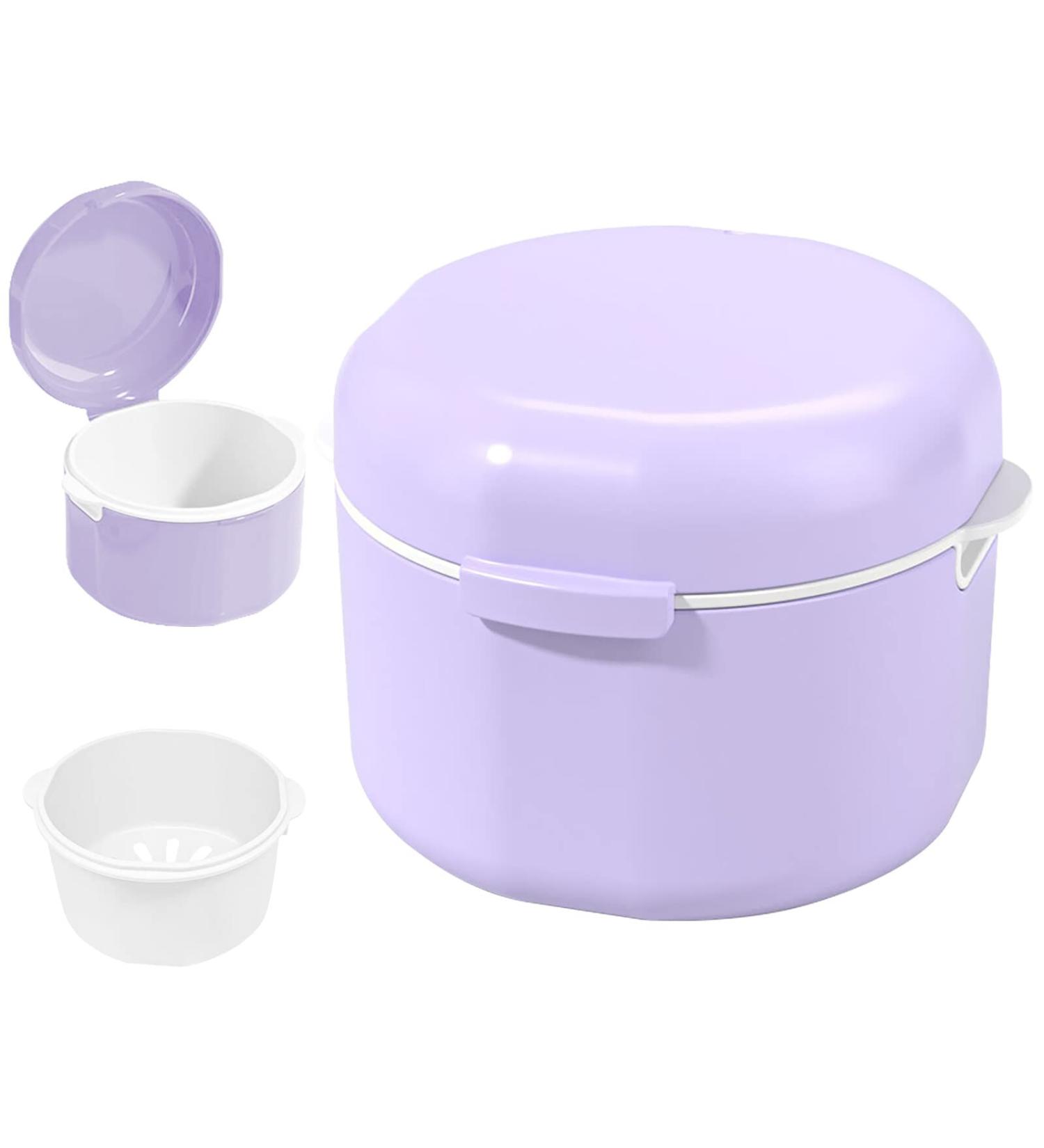 Buy GMedHC Portable Invisible Tooth Cheeks Storage Box - Double-Layer Hollow Drain Cleaning Box for Orthodontic Brackets - International Shipping Available - Buy Online on GoSupps.com