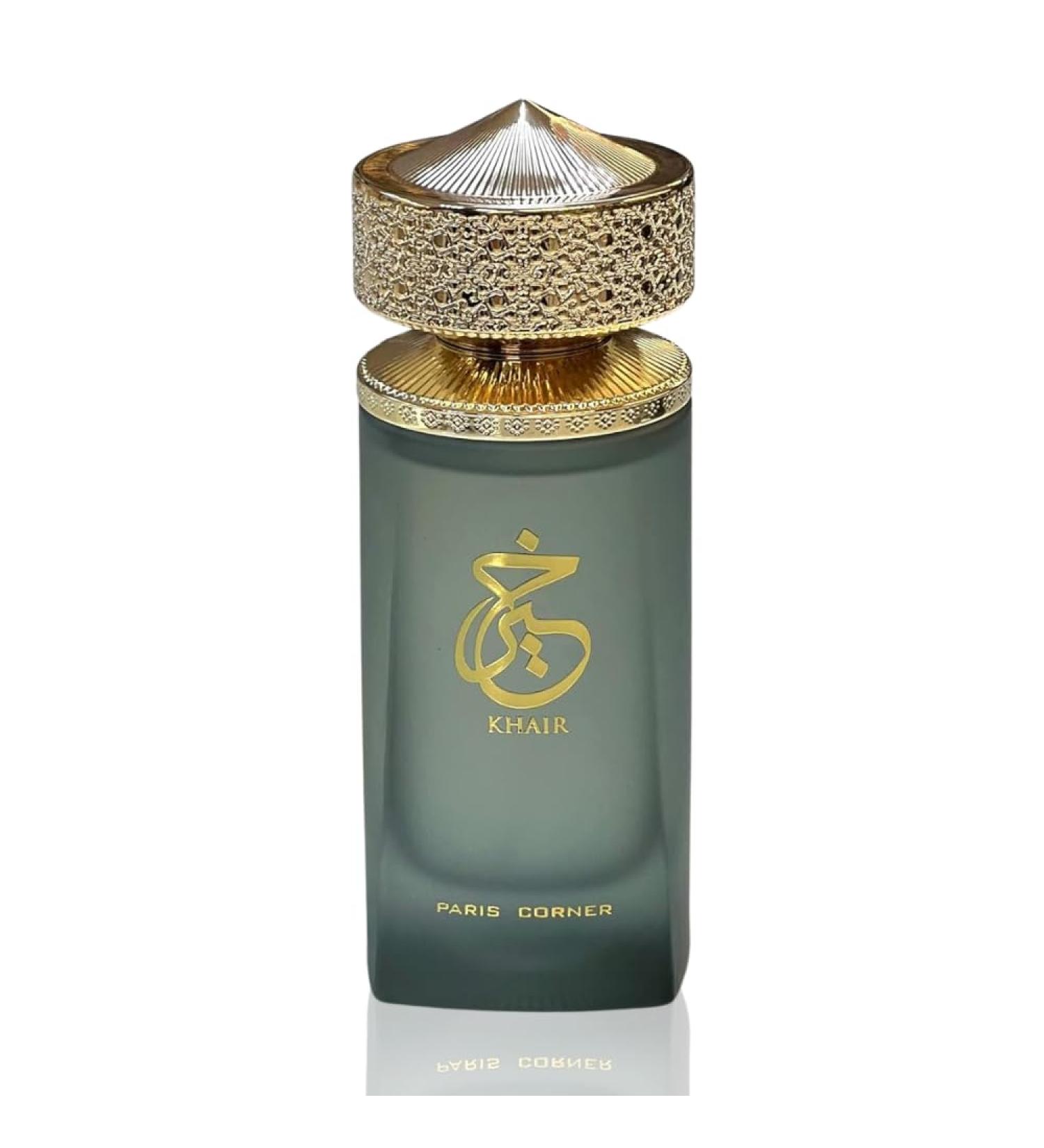 Paris Corner | Khair EDP 3.4 Fl Oz | Timeless Unisex Fragrance Featuring Davana Italian Bergamot and Pink Pepper for a Long-Lasting Elegant Scent Experience - Buy Online on GoSupps.com