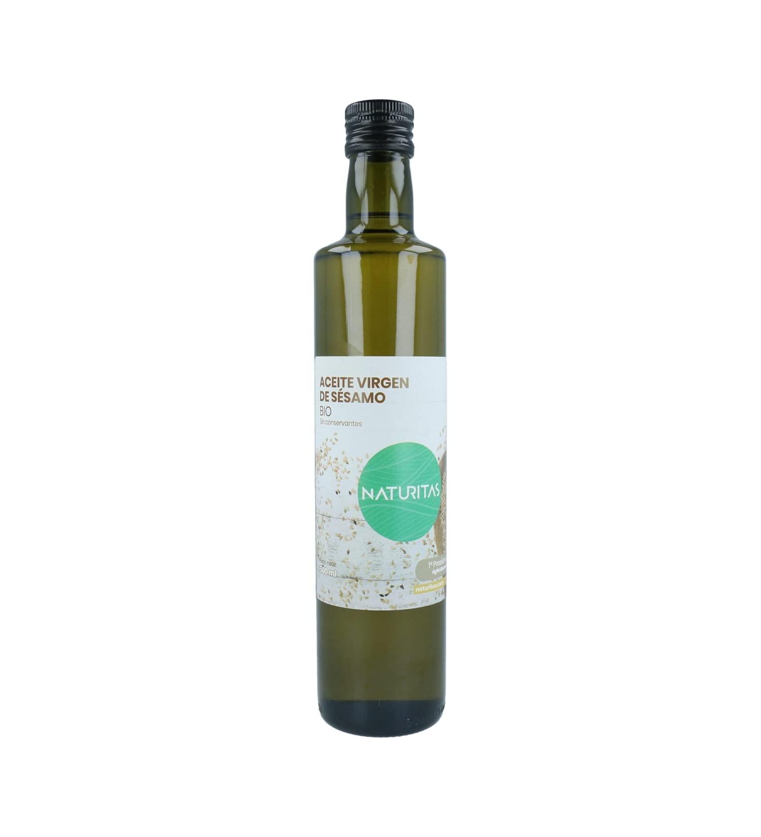 Buy Organic Bio-Sesame Oil 500 ml - Premium Quality for Cooking & Health | Worldwide Shipping - Buy Online on GoSupps.com