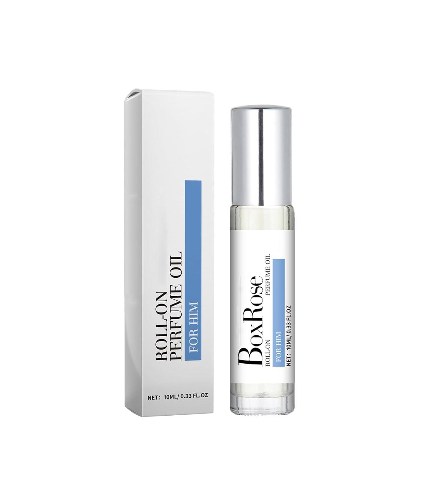 Valentine's Day Sale Box Rose Perfume Oil For Man Long Lasting Roll On Perfume Oil Portable Perfume for Male-1pcs - Buy Online on GoSupps.com