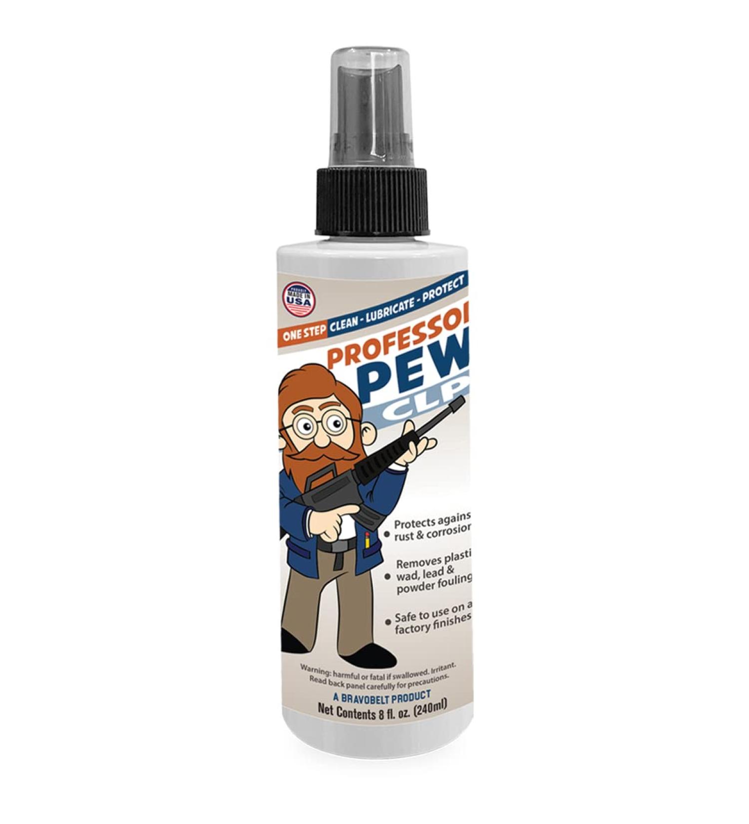 Professor Pew Gun Rust Remover & CLP Oil - Clean, Lubricate, Protect Firearms - Buy Online on GoSupps.com