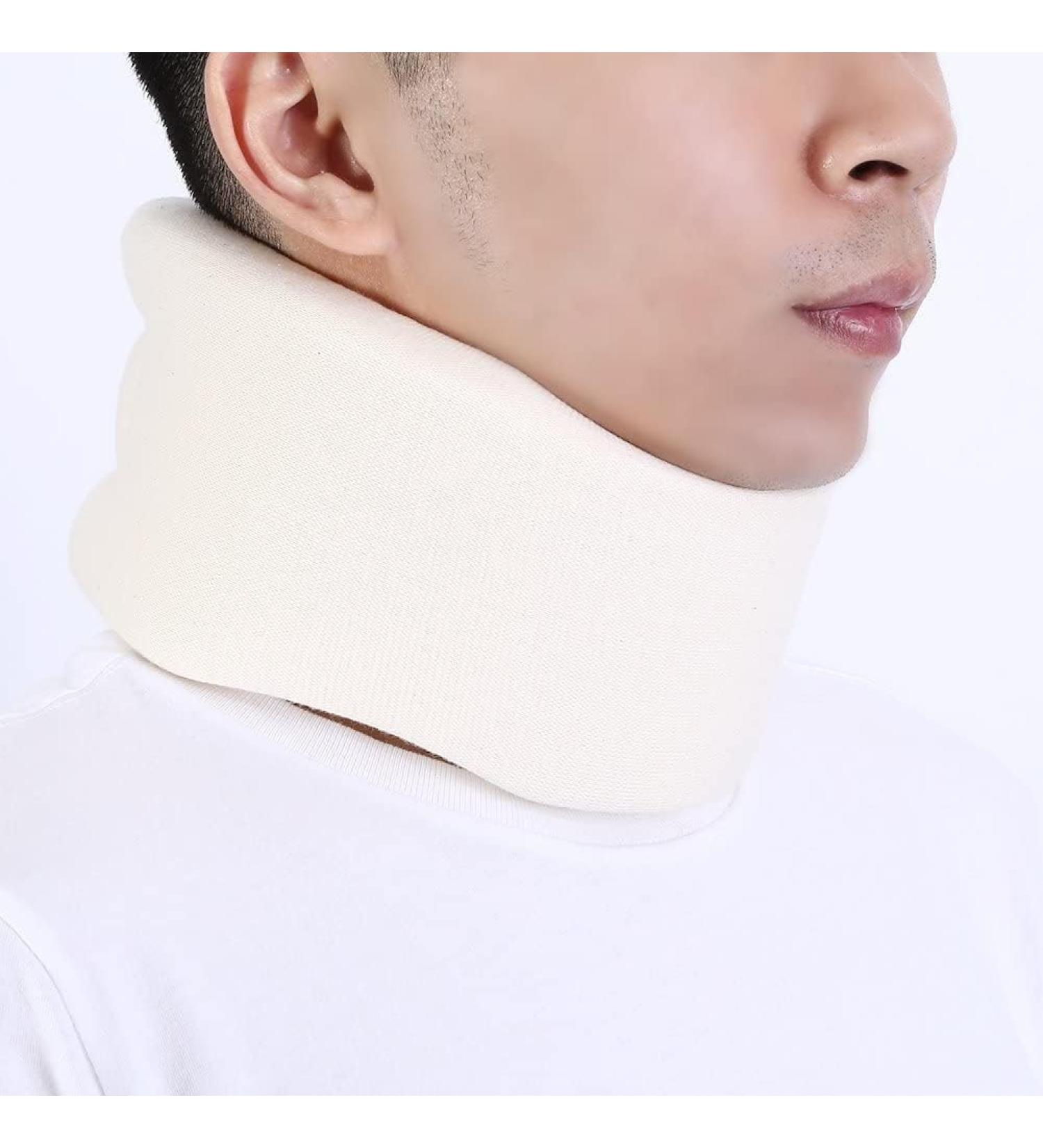 Orthopedic Neck Bandage for Therapy & Pain Relief Alleviate Neck Pain Stress and Headaches Internationally - Buy Online on GoSupps.com