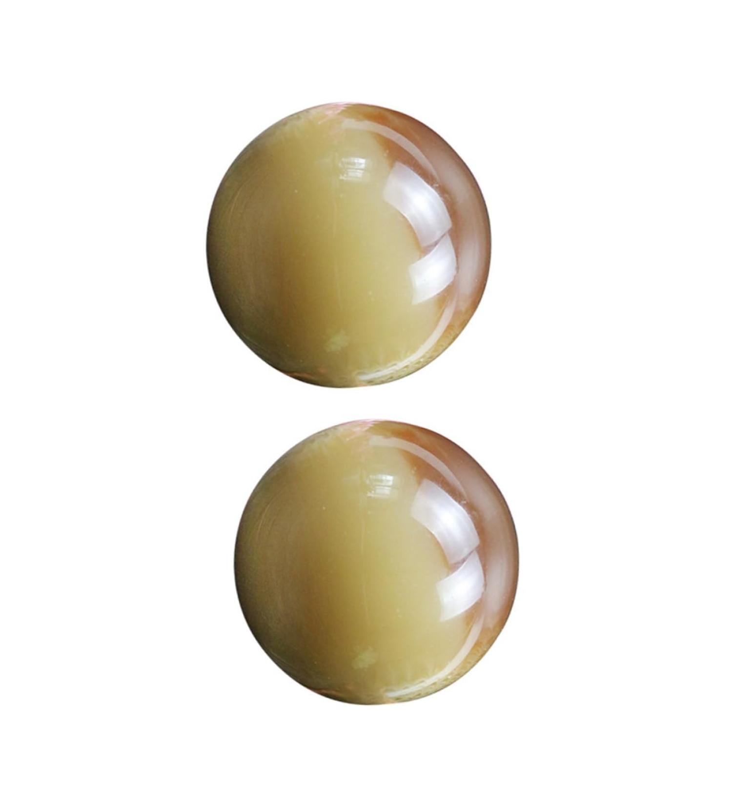 PLAFOPE 2 Piece Horn Fitness Massage Ball Set - Hand Massager & Carpal Tunnel Relief Tool for Optimal Hand Training - Buy Online on GoSupps.com