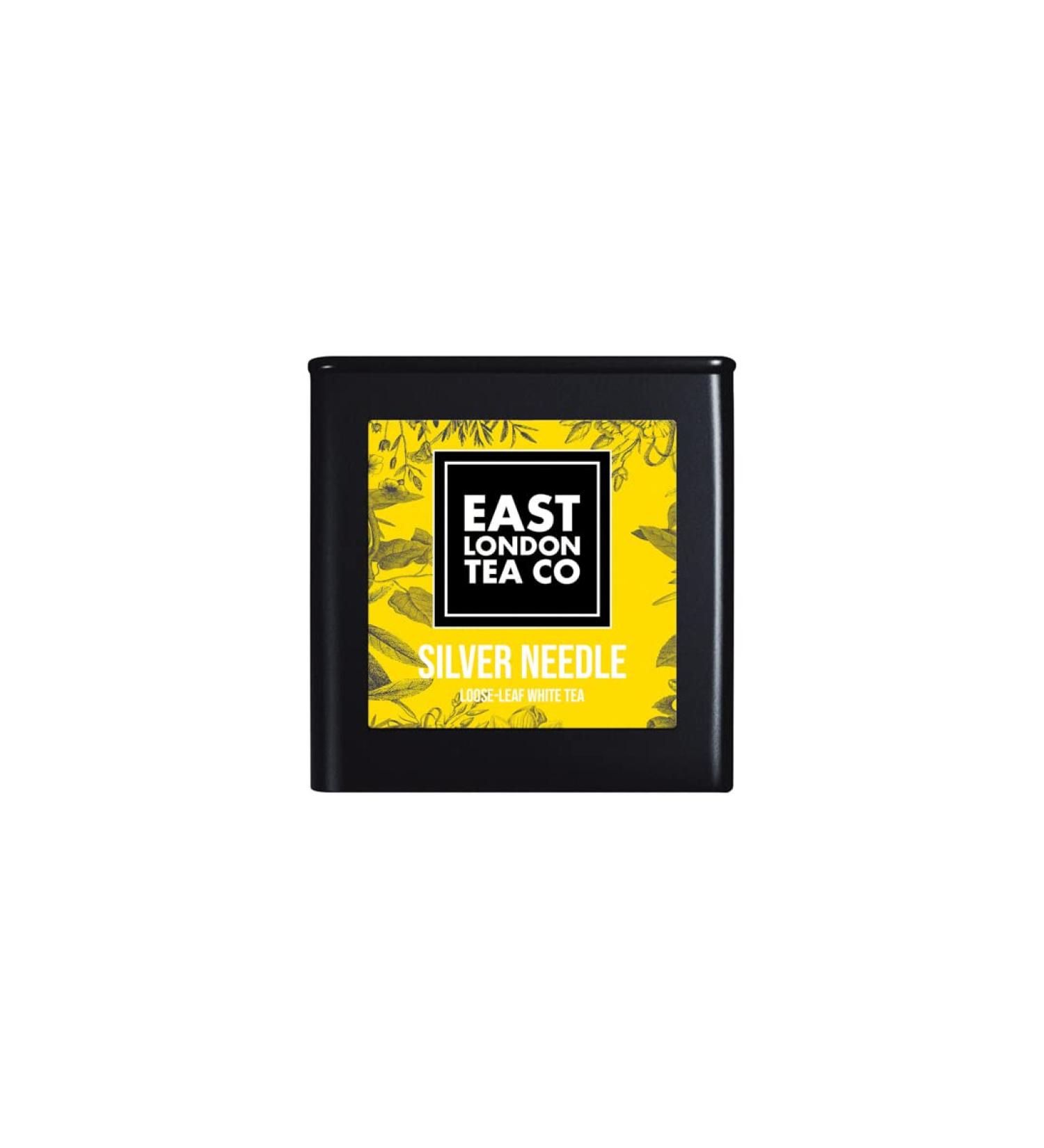 East London Tea Co. - SILVER NEEDLE Loose-Leaf White Tea | High in Antioxidants | 100% natural ingredients (40g Tin) - Buy Online on GoSupps.com