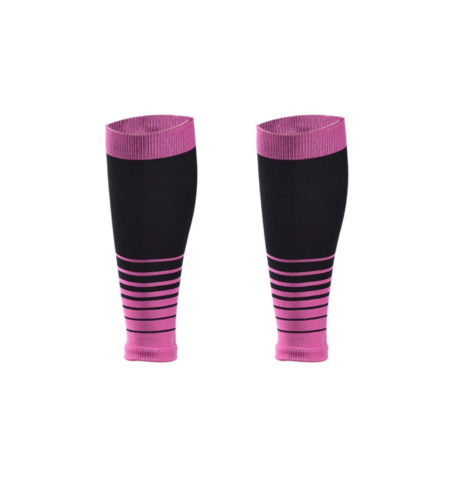 BESPORTBLE Calf Support Sleeve - Compression Wraps for Runners & Bike - Elastic Toeless Sock for Legs - Purple Leg Guard Shin Brace - Best Muscle Support for Sports - Buy Online on GoSupps.com