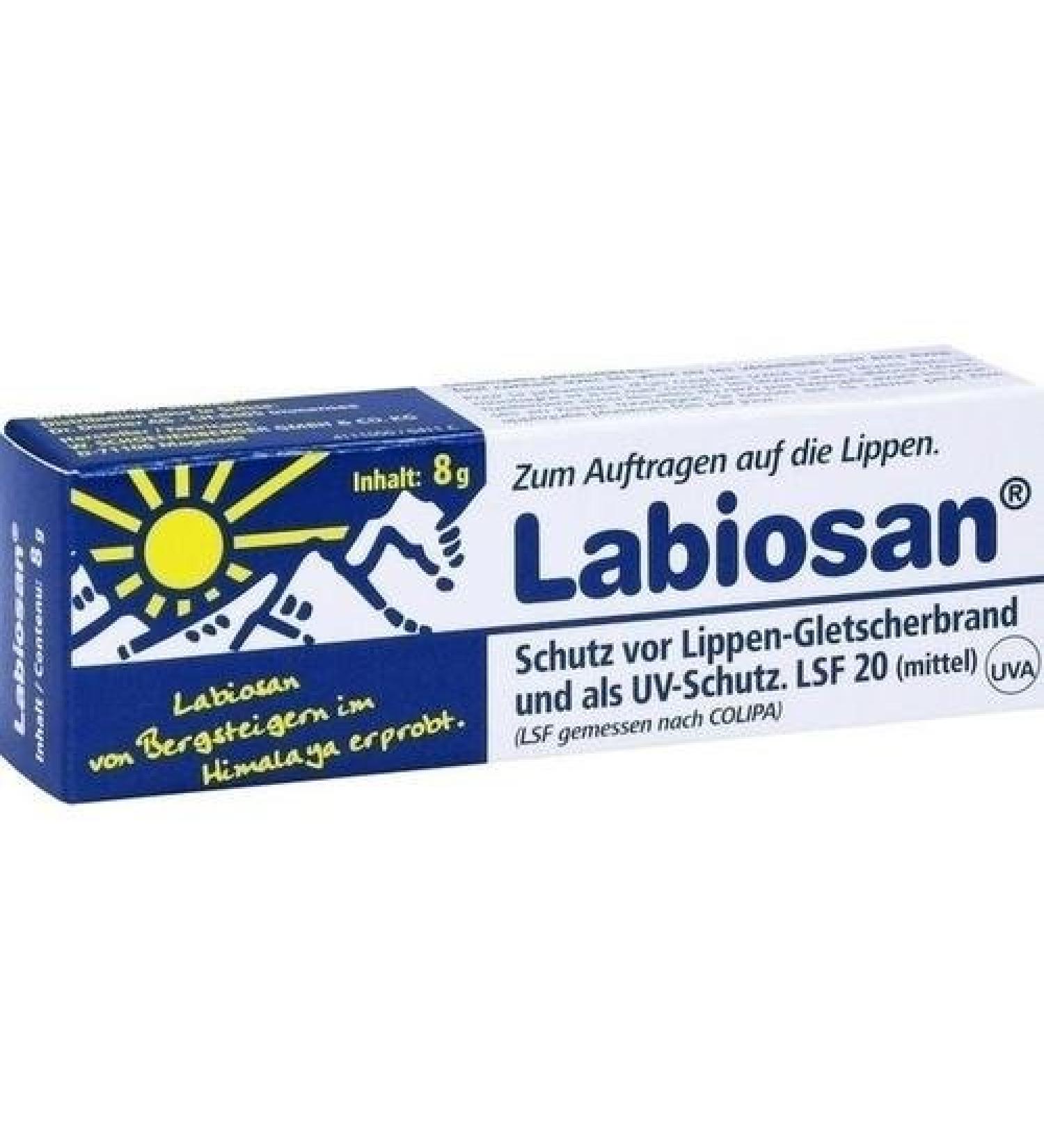 LABIOSAN ointment for glacier burn lips 8g
