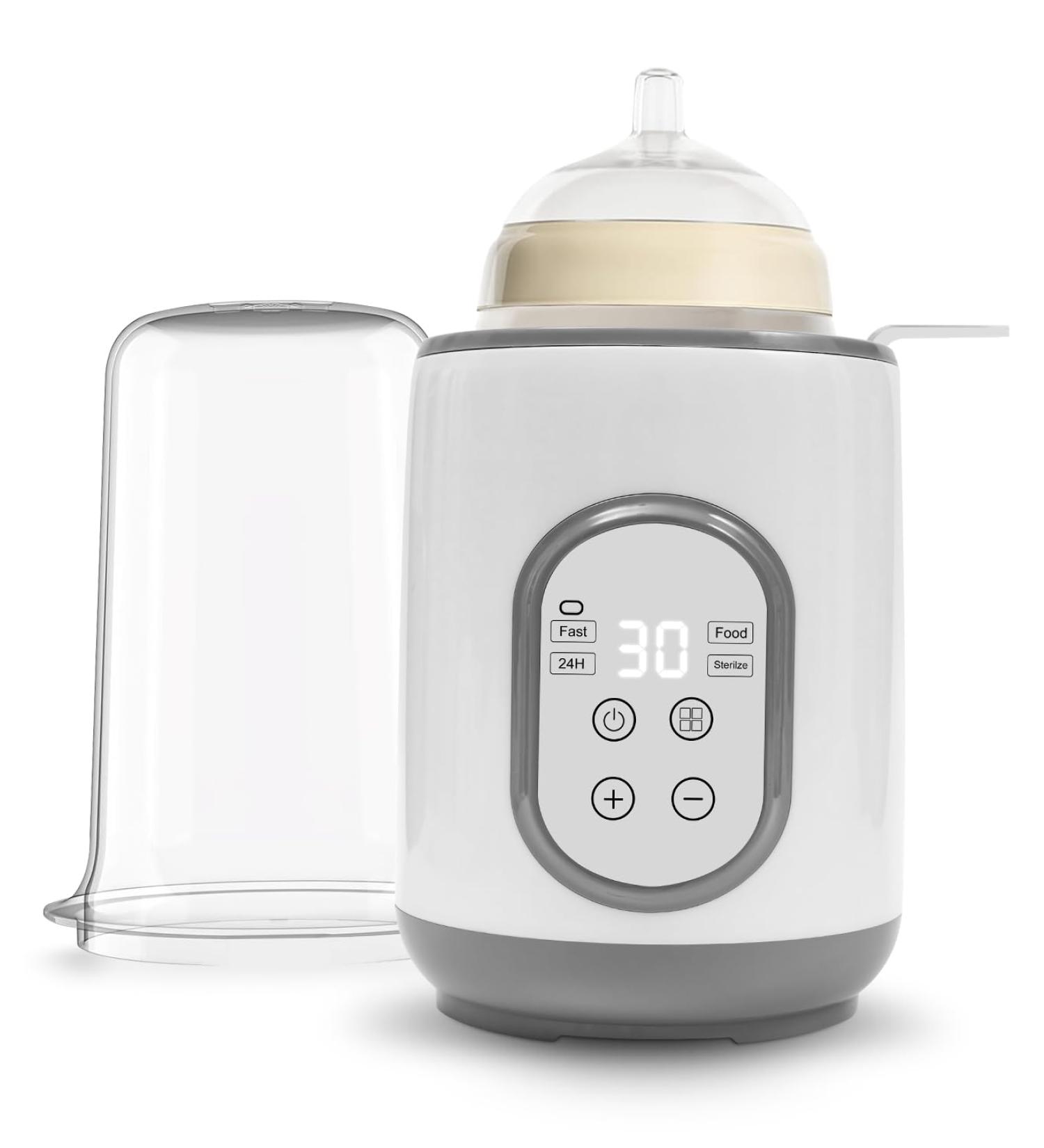 Bixury 8 in 1 Quick Electric Bottle Warmer Multifunctional 220V 50W Defrosting Heater Small Pots with Intelligent Temperature - Buy Online on GoSupps.com