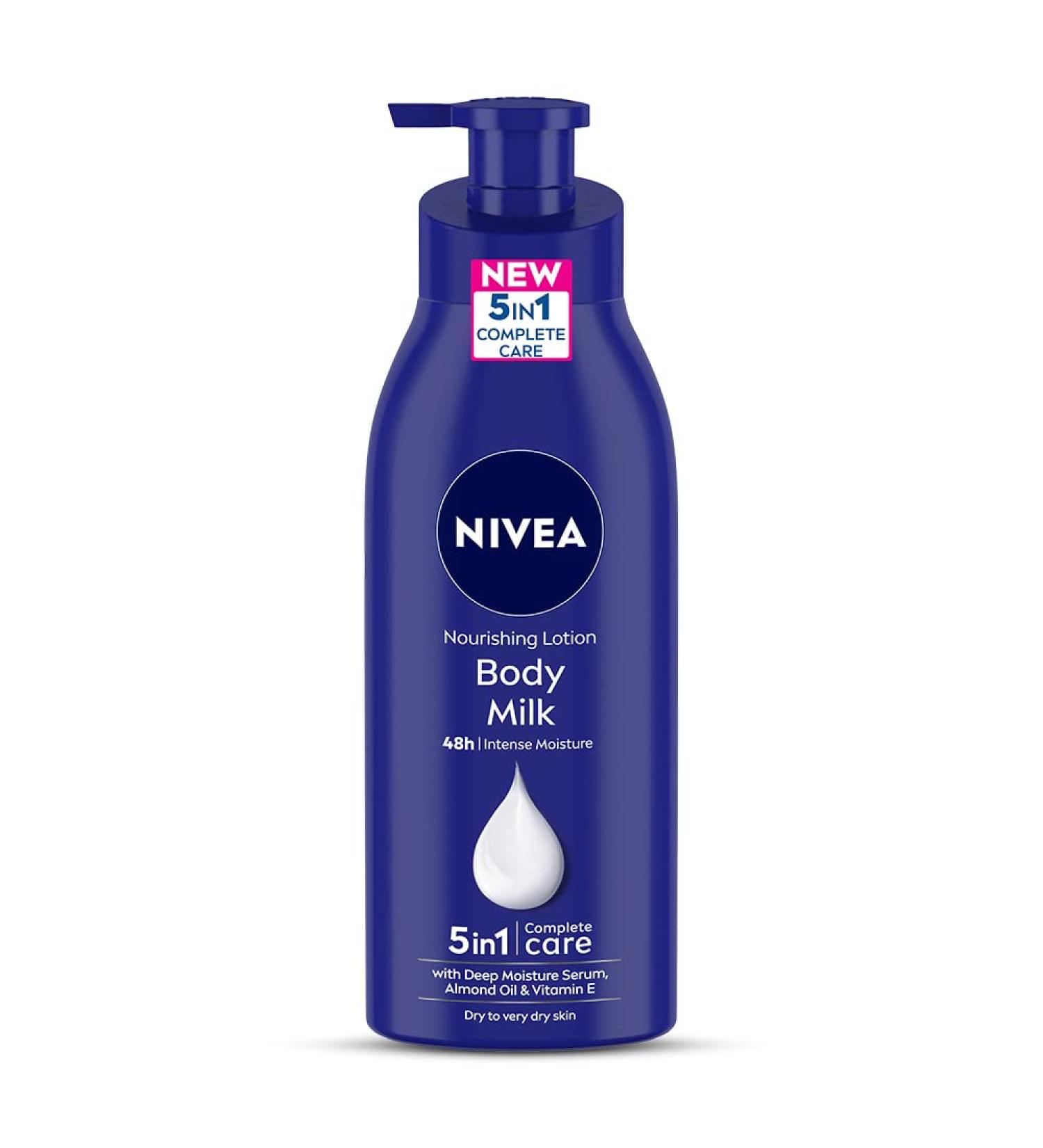 Nivea Nourishing Lotion Body Milk 400ml - Richly Caring for Very Dry Skin - Buy Online on GoSupps.com