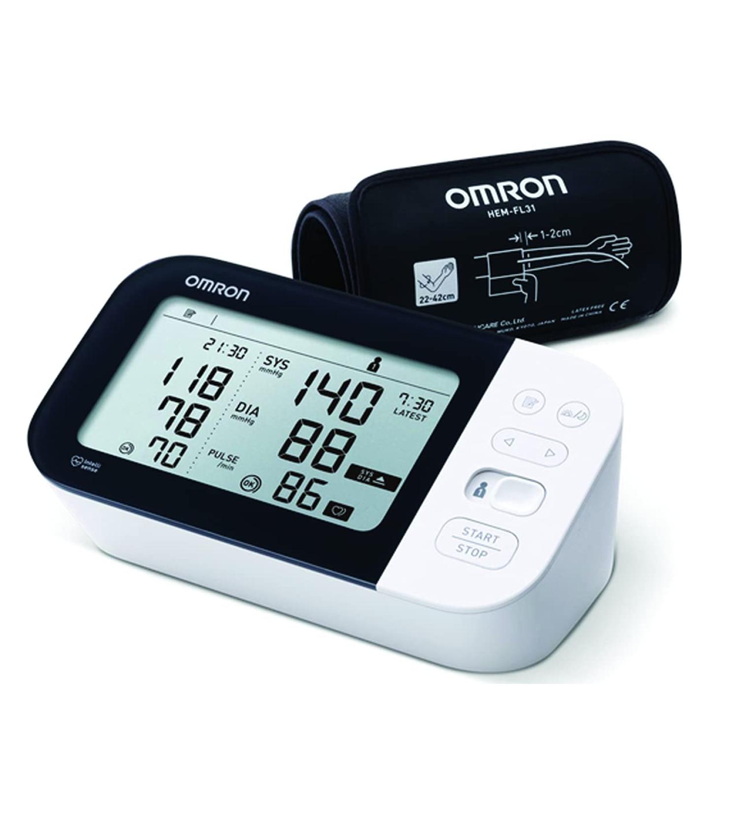 Omron M7 Intelli IT Misuratore Automatico Della Pressione Da Braccio - Buy Online on GoSupps.com