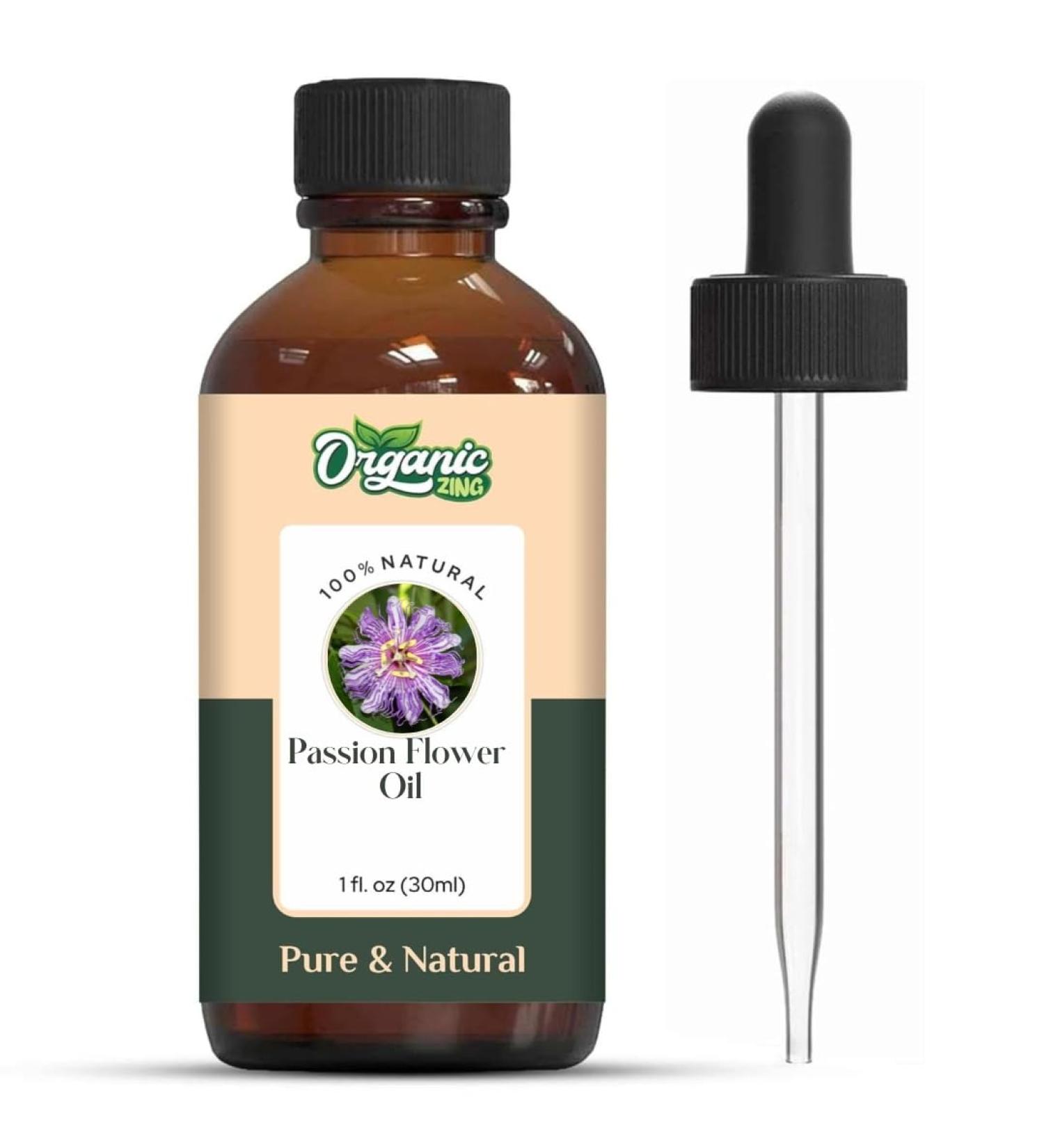 Buy Pure Passion Flower Oil | Natural Essential Oil for Aromatherapy Skincare & Massage - 30ml/1.01fl oz | International Shipping Available - Buy Online on GoSupps.com