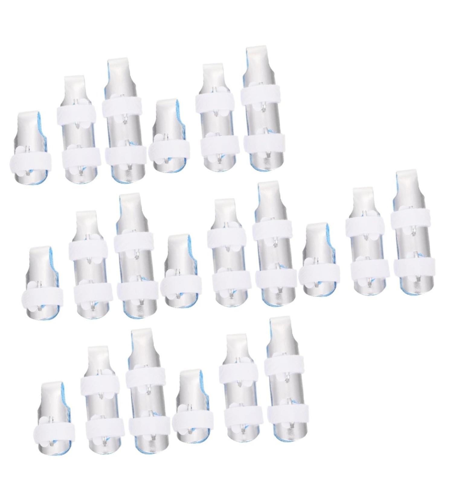 FRCOLOR 21 Pcs Splint Care Kit - Portable Protective Covers for 9x1.8x1.8cm Splints - Blue Set - Buy Online on GoSupps.com