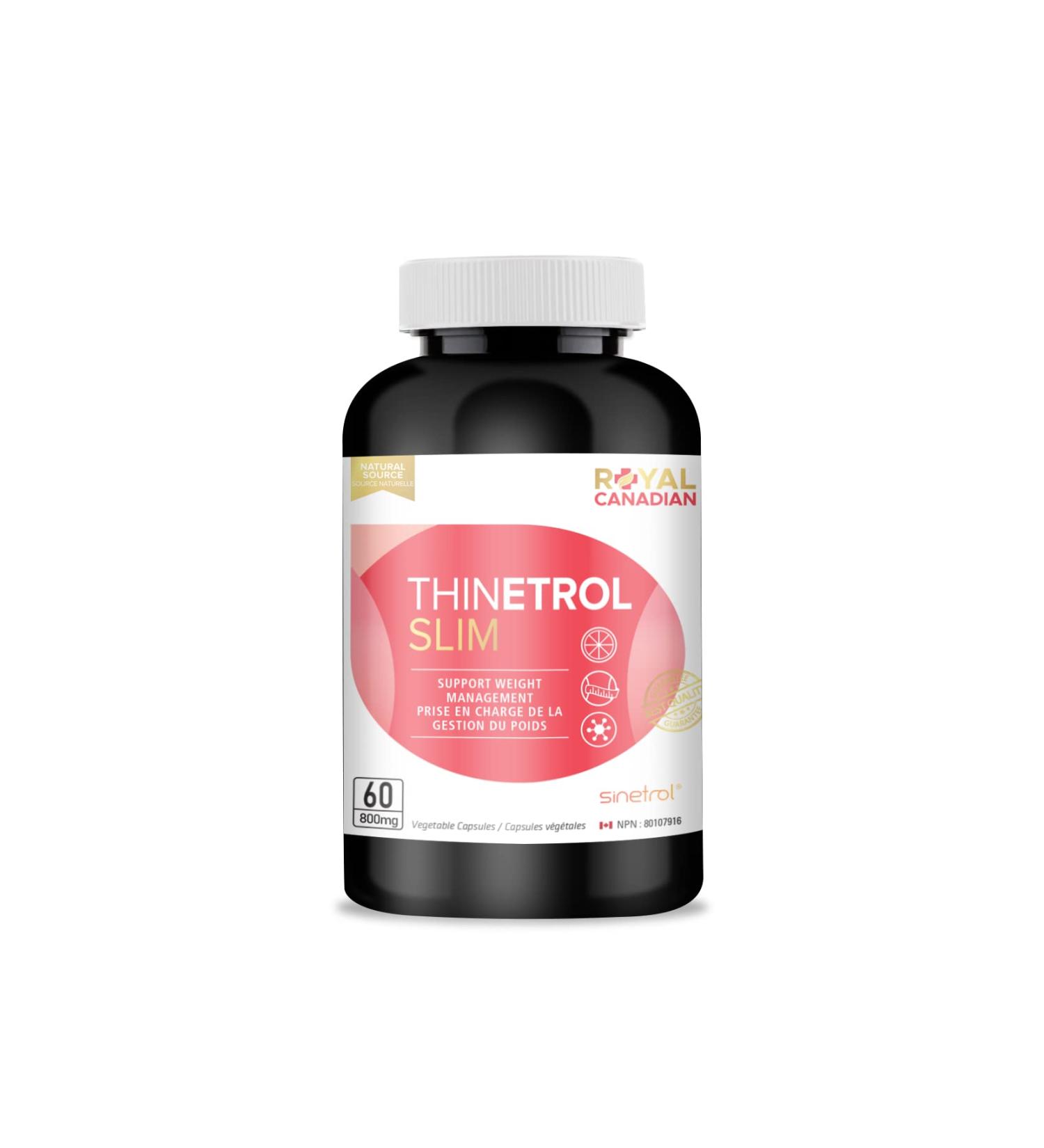 Thinetrol Slim | weight loss support appetite control enhanced recovery and improved metabolism (60 x 80mg Capsules) 60 count (Pack of 1)