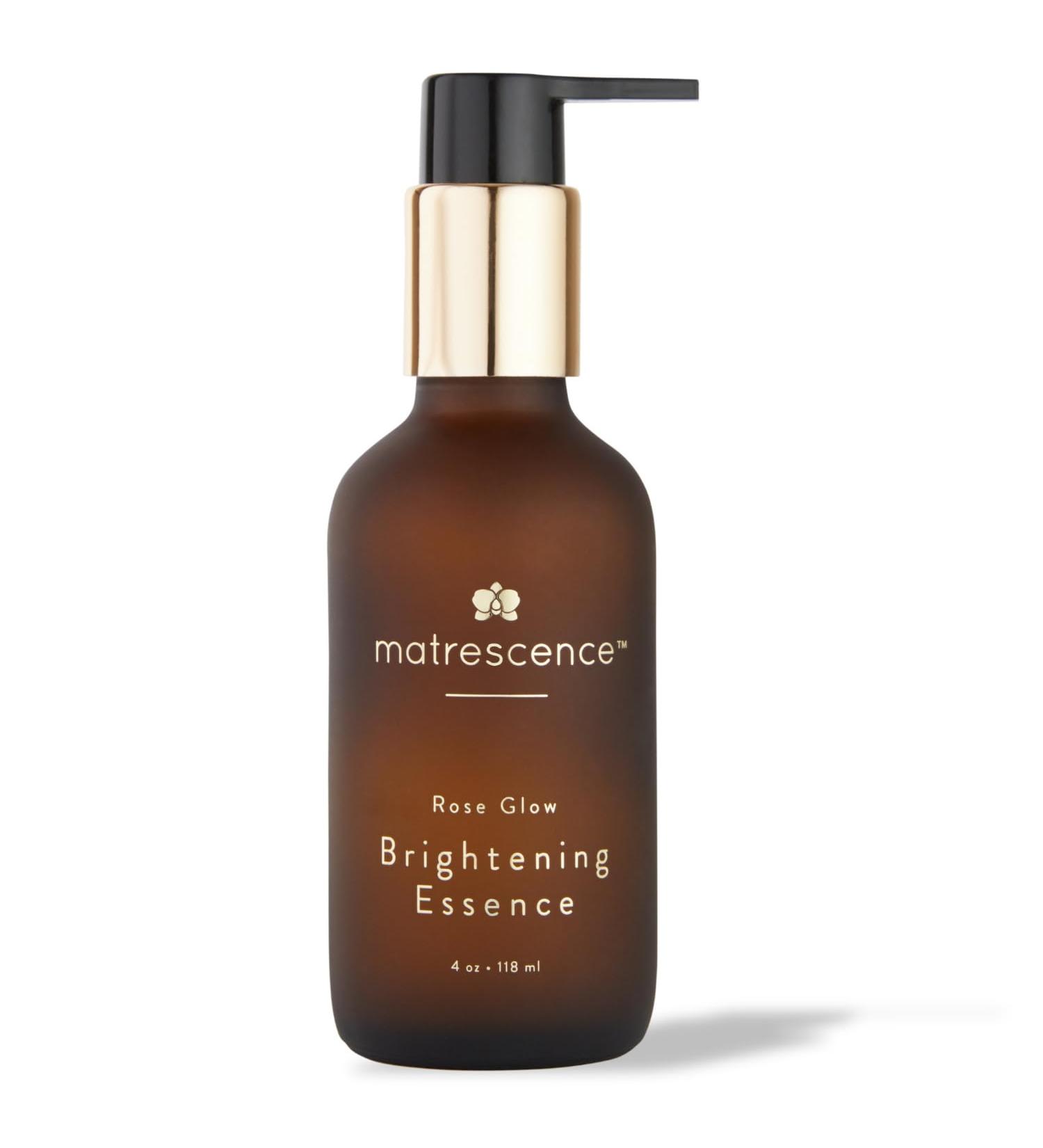 Matrescence Rose Glow Brightening Essence Face Serum & Toner (4oz/118ml) | Spa-Quality Facial Treatment | Pregnancy-Safe Skincare Made for Mom | Daily for Hormonal Skin - Buy Online on GoSupps.com