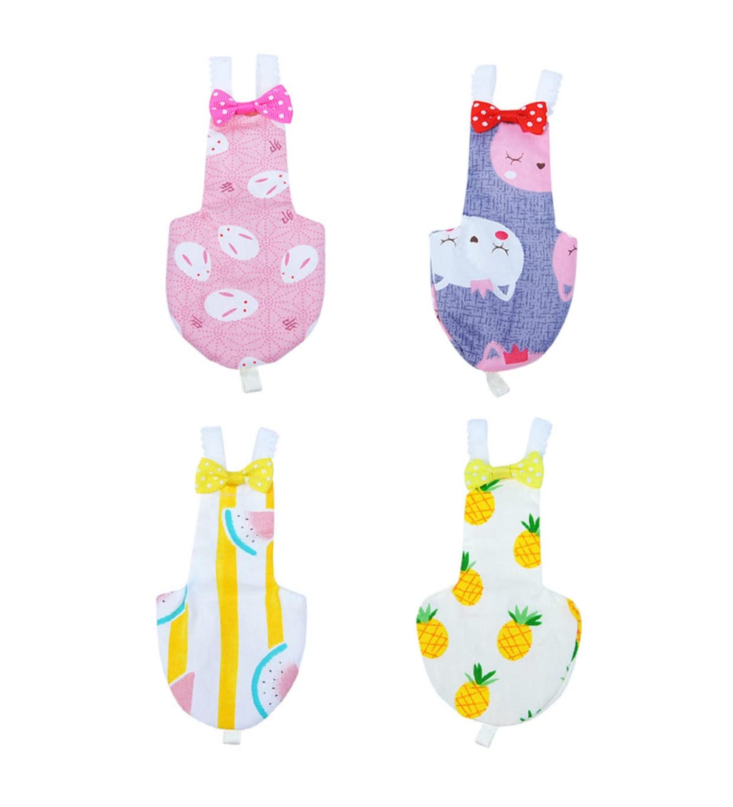 Shop PopetPop White Bird Cage & Stylish Parrot Diapers - Premium Pet Clothing for Birds - Buy Online on GoSupps.com