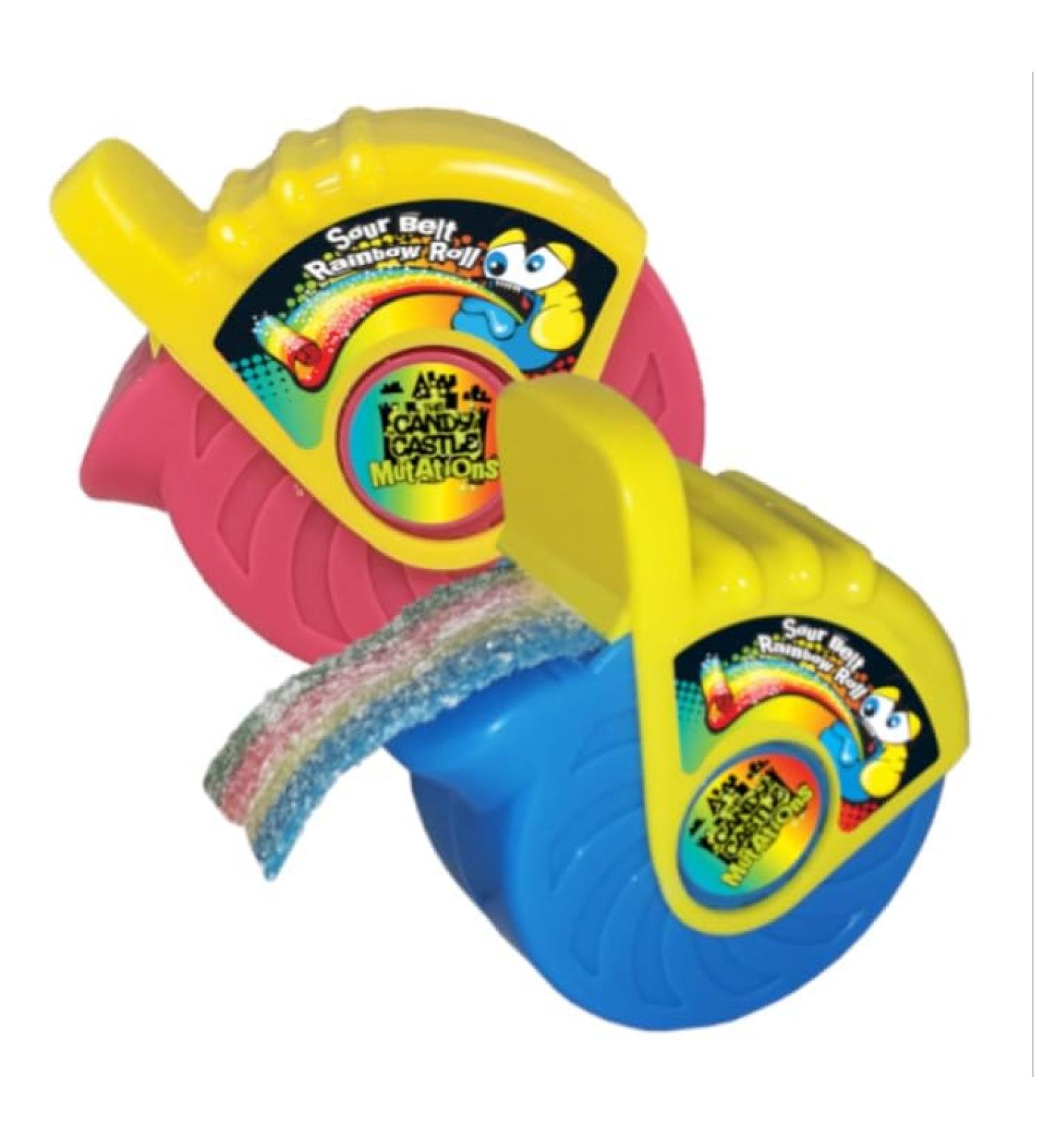 Candy Castle Crew Mutations Sour Rainbow Belt Roll 35g Delicious Tasty And Twisty Treat Gift Hamper For Birthday Christmas Sold By Kidzbuzz (3)