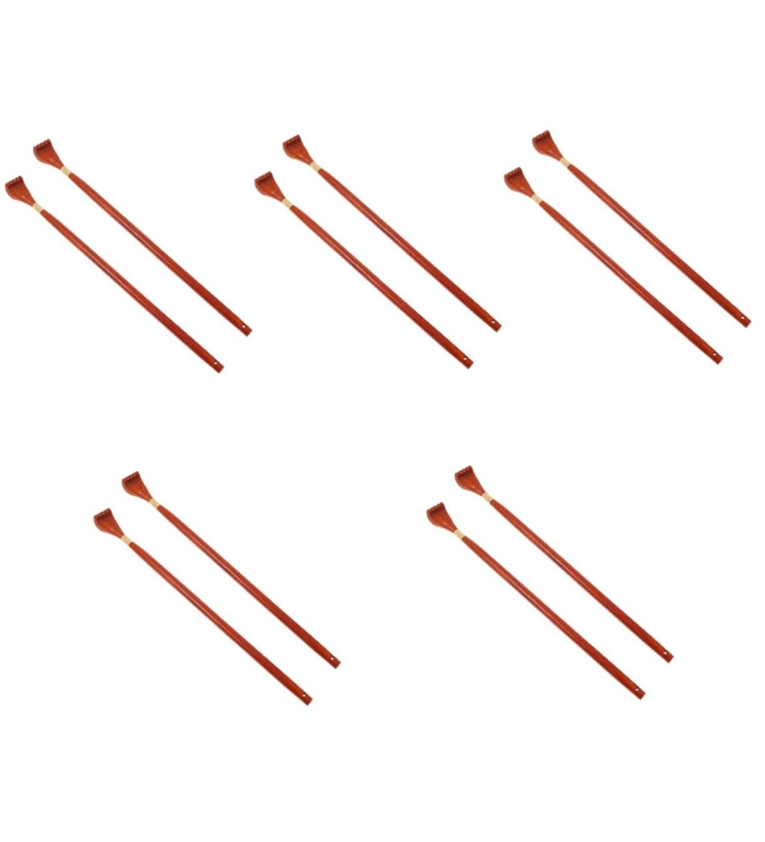 Shop Tovinanna 10 Pcs Back Scrapers - Safe Wooden Tools for Itchy Back Relief & Relaxation Massage - Buy Online on GoSupps.com