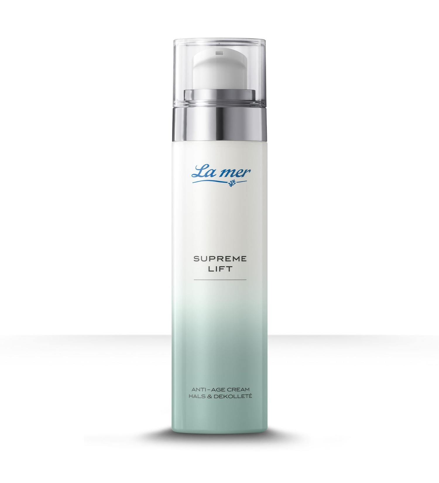  La Mer La Mer Supreme Lift Anti-Aging Cream for Neck and D collet 50ml | For Dry Skin | Hydrates and Reduces the Depth of Wrinkles | Vitamin E & Shea Butter - Buy Online on GoSupps.com