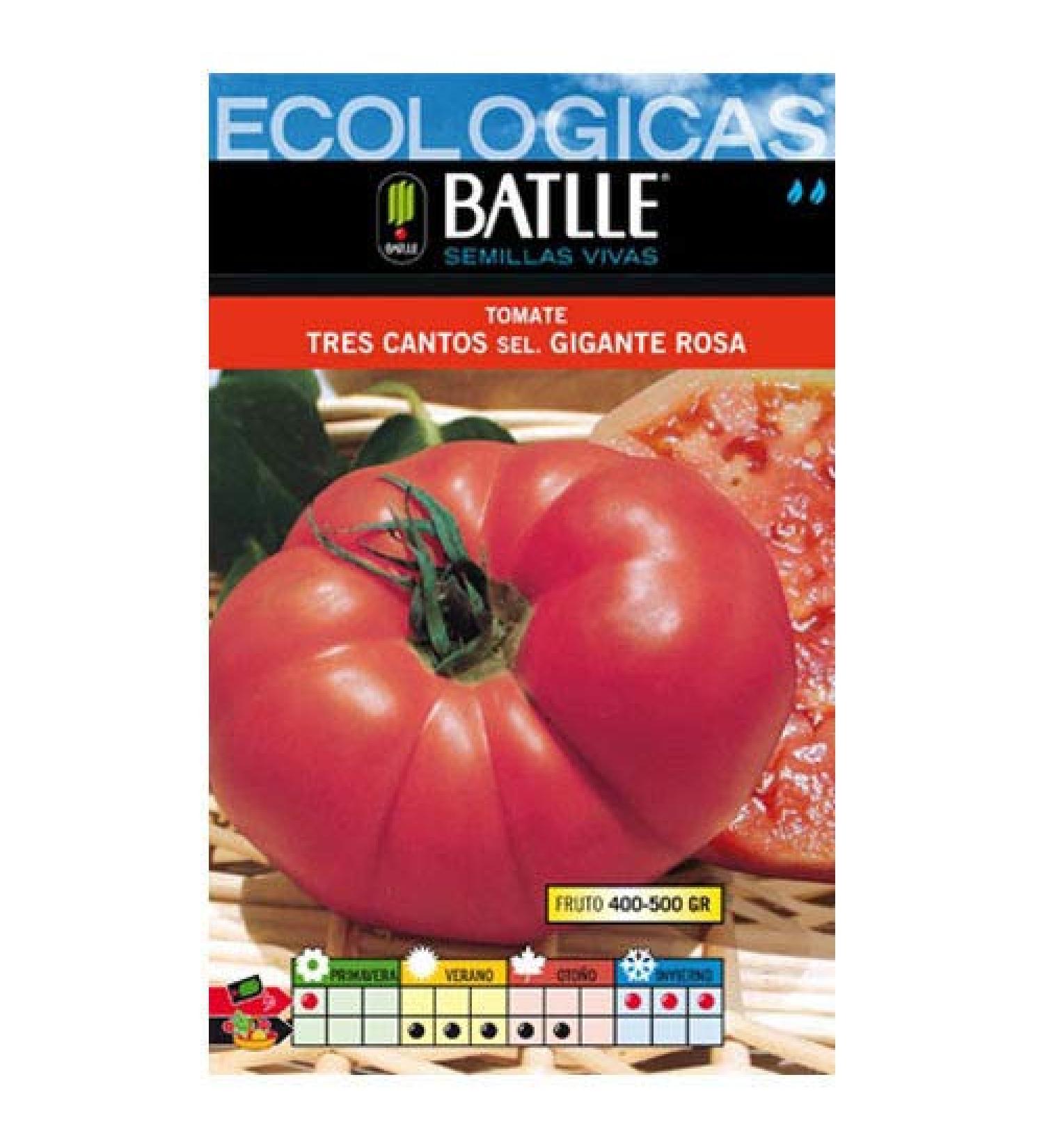 Portal Cool Sementi biologiche - Pomodori Rosa Tres Cantos Giants (2G)