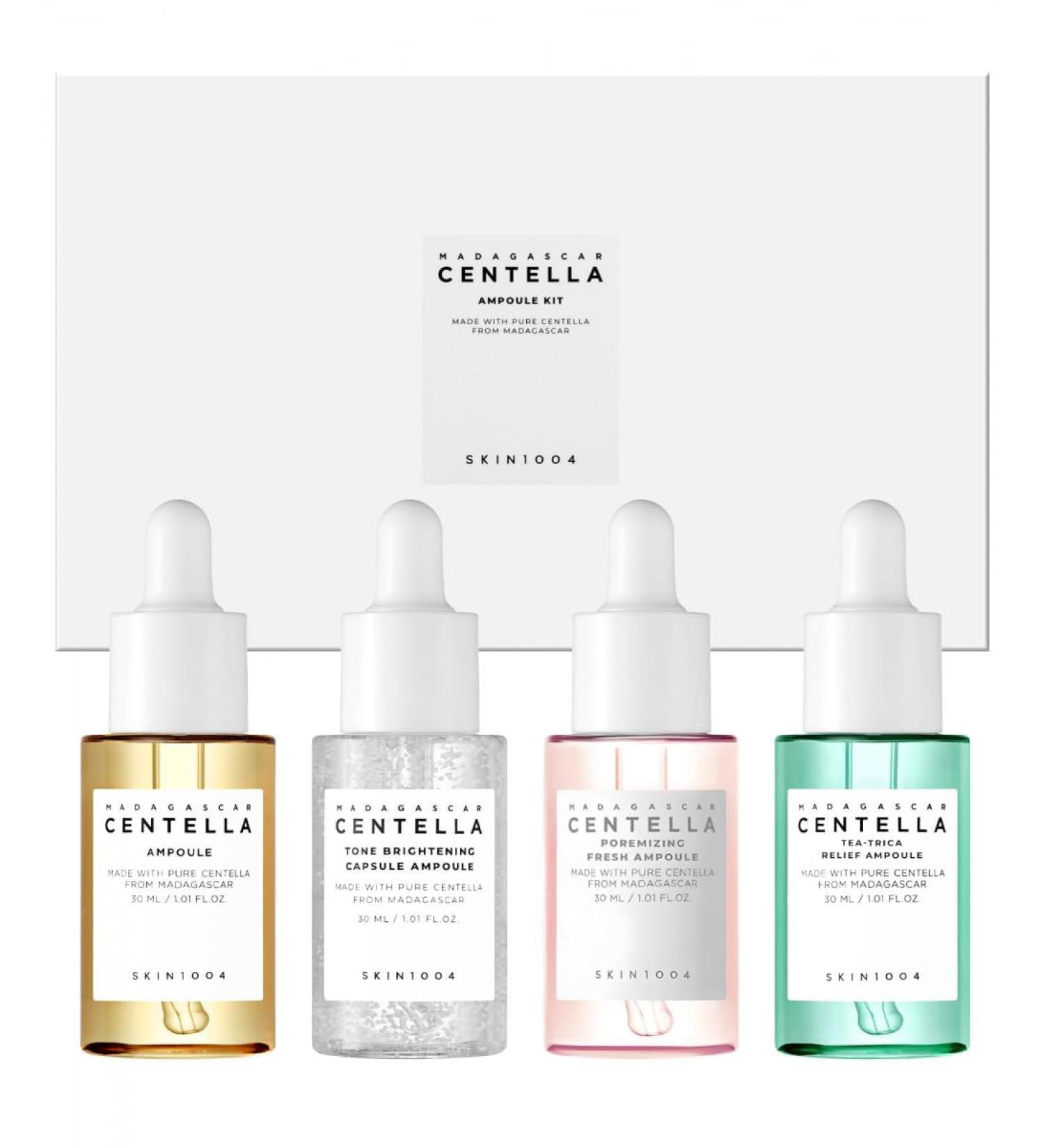 SKIN 1004 SKIN1004 Madagascar Centella Ampoule Kit (30ml *4) - Buy Online on GoSupps.com