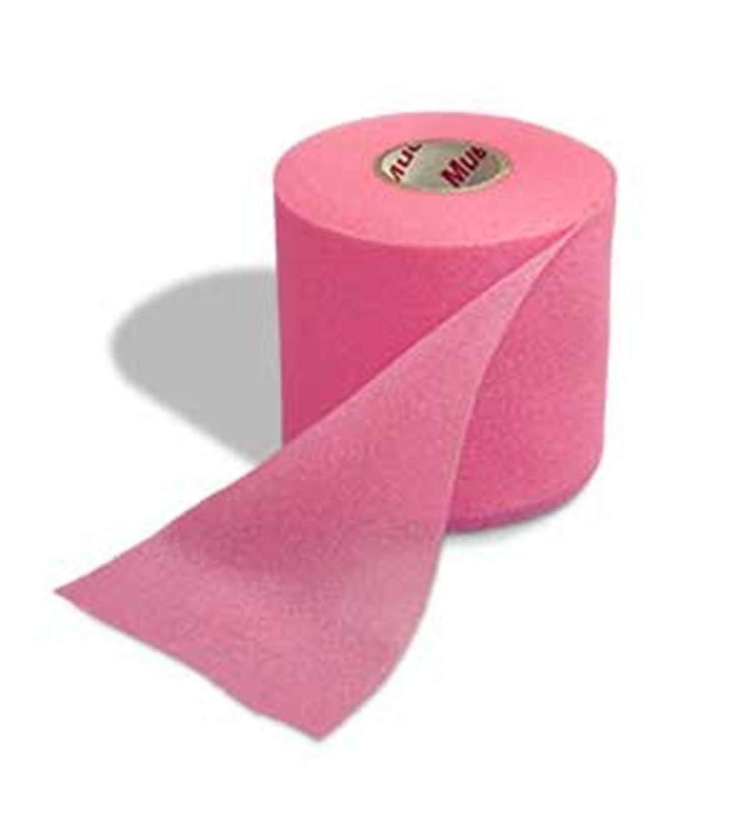 Mixed Colors Bulk Prewrap for Athletic Tape - 1 Roll Pink