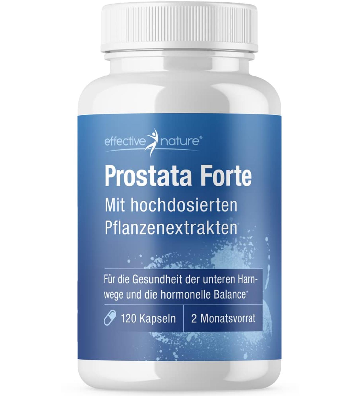 Prostate Forte - 120 Vegan Capsules | High-Dose Plant Extracts & Saw Palmetto | Vitamins & Minerals for Men - Buy Internationally - Buy Online on GoSupps.com