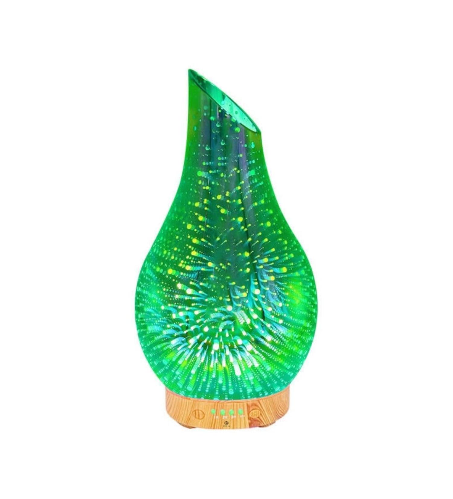 RECALMA 3D Aroma Diffuser - Color-Changing LED BPA-Free Humidifier for Home Office Spa & Yoga - Buy Online on GoSupps.com