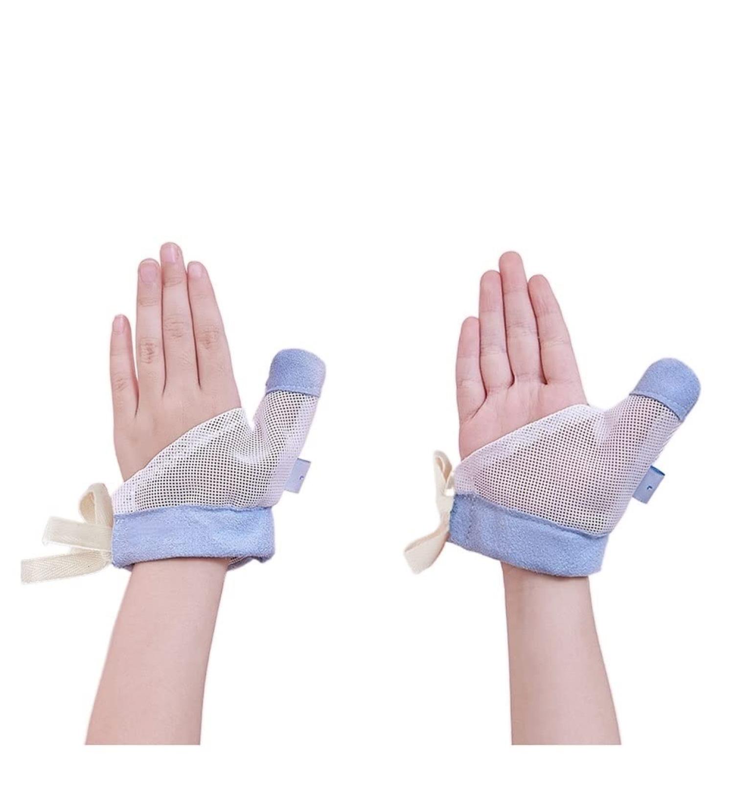 Thumb Sucking Guard for Kids - Finger Protection Gloves - Stop Thumb Sucking Easily - Scratch-Free & Breathable (Small, Color: C) - Buy Online on GoSupps.com