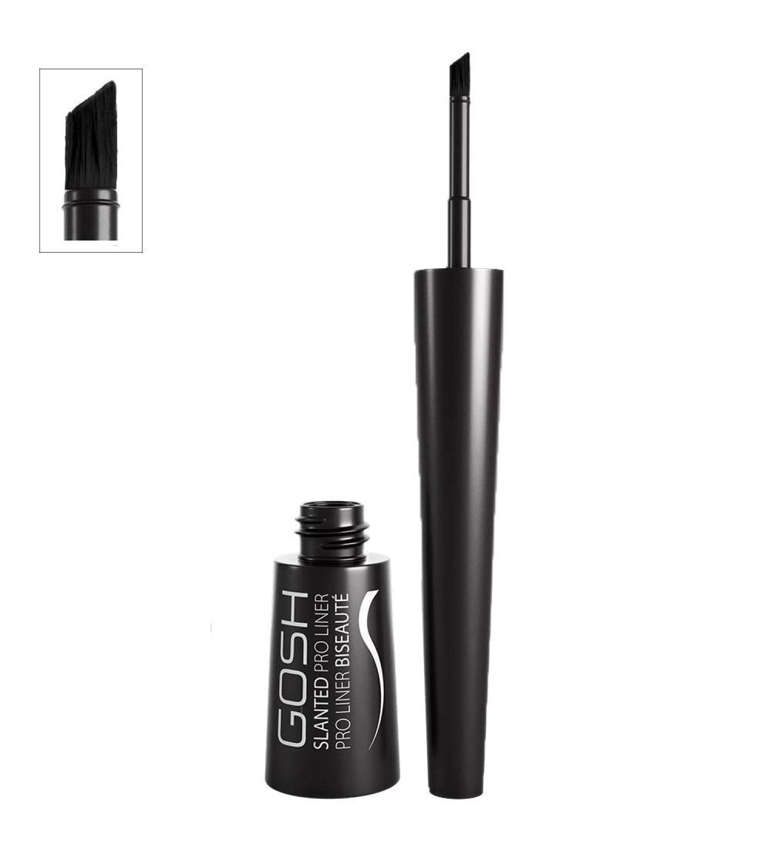 Eye Liner Pen (Liquid) Black - Gosh Black 3 pieces (1 pack)