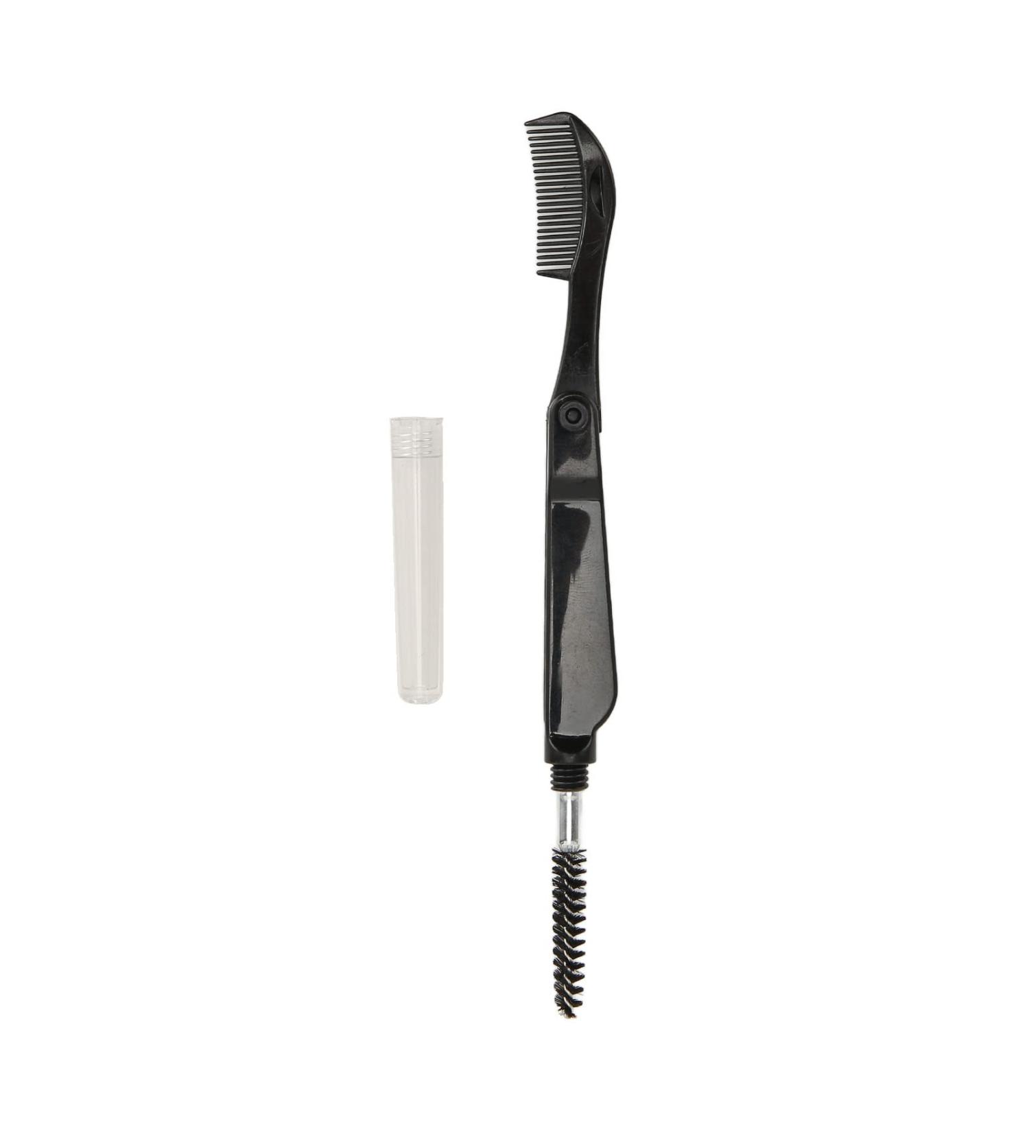 Double Head Eyebrow Eyelash Comb - Portable Makeup Grooming Tool for Perfect Brows & Lashes | Travel-Friendly Eyelash Separator Brush - Buy Online on GoSupps.com