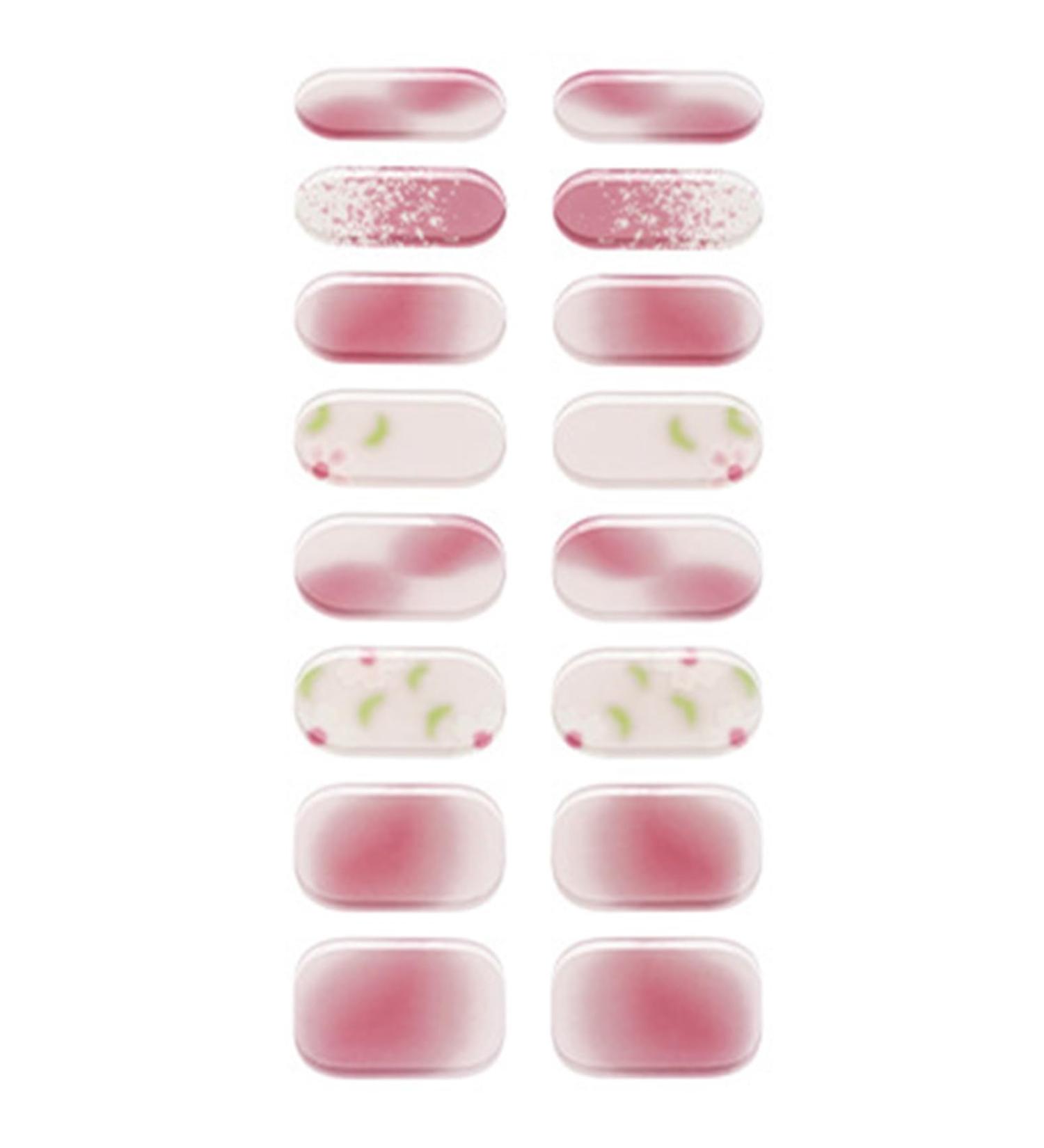 Semi Cured Gel Nail Strips Long Lasting Gel Nail Stickers Waterproof Nail Wraps UV Nail Polsih Stickers for Women Nail Art Decals Nail Accessories Bsg0258 - Buy Online on GoSupps.com