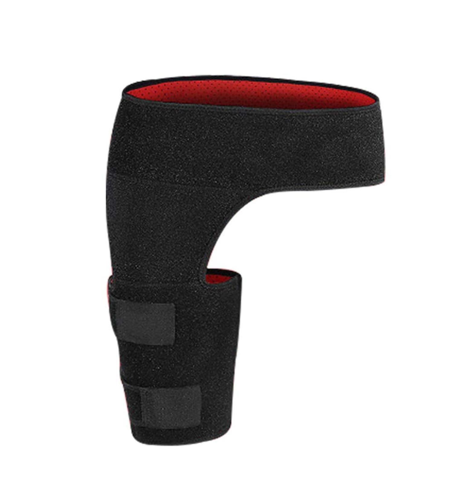 Crazyfly Hip Bandage - Thigh Compression Cuff for Pain Relief | Supports Both Legs - Buy Online on GoSupps.com