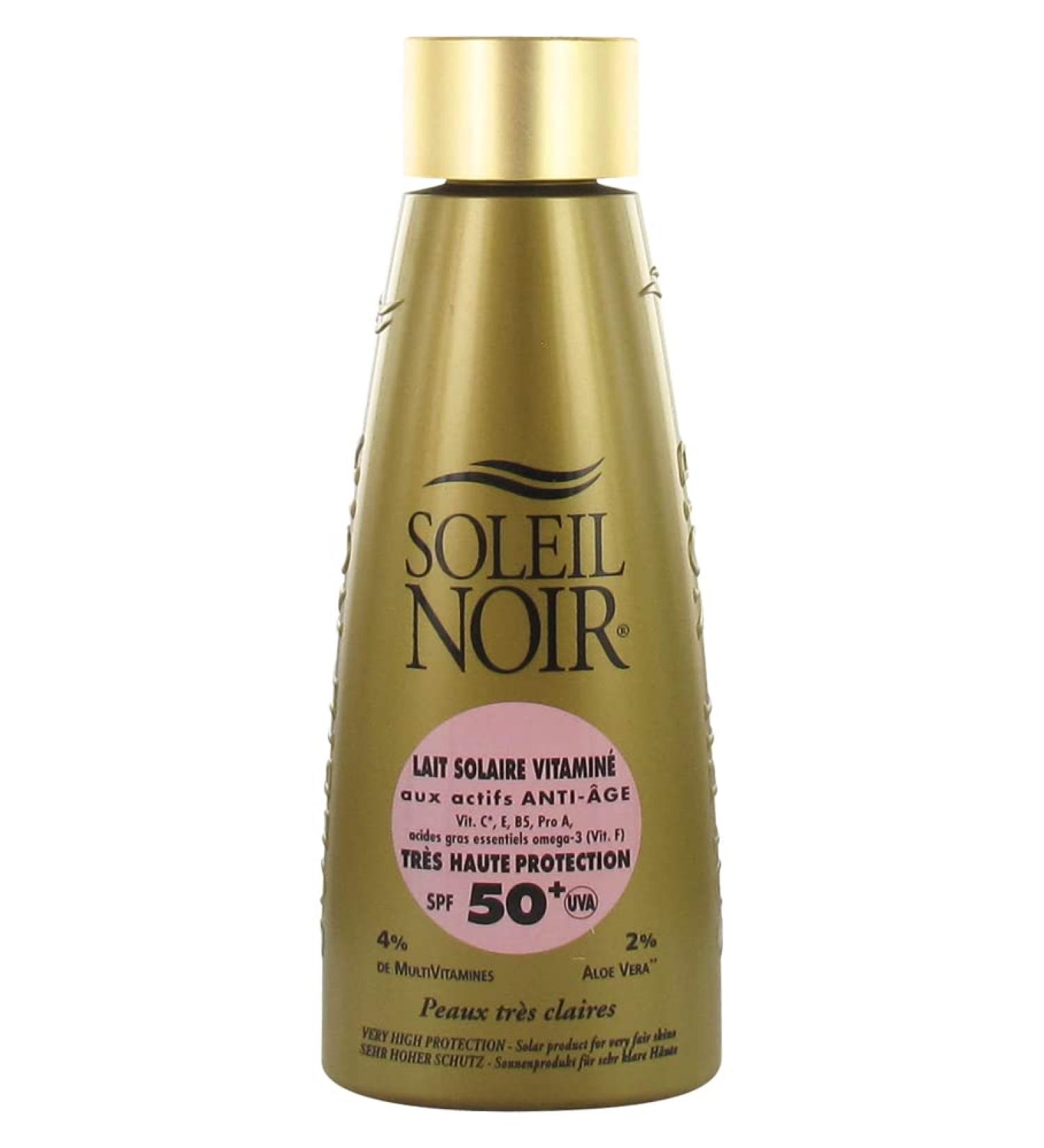 Soleil Noir Very High Protection Vitaminised Sun Milk SPF50+ 150ml